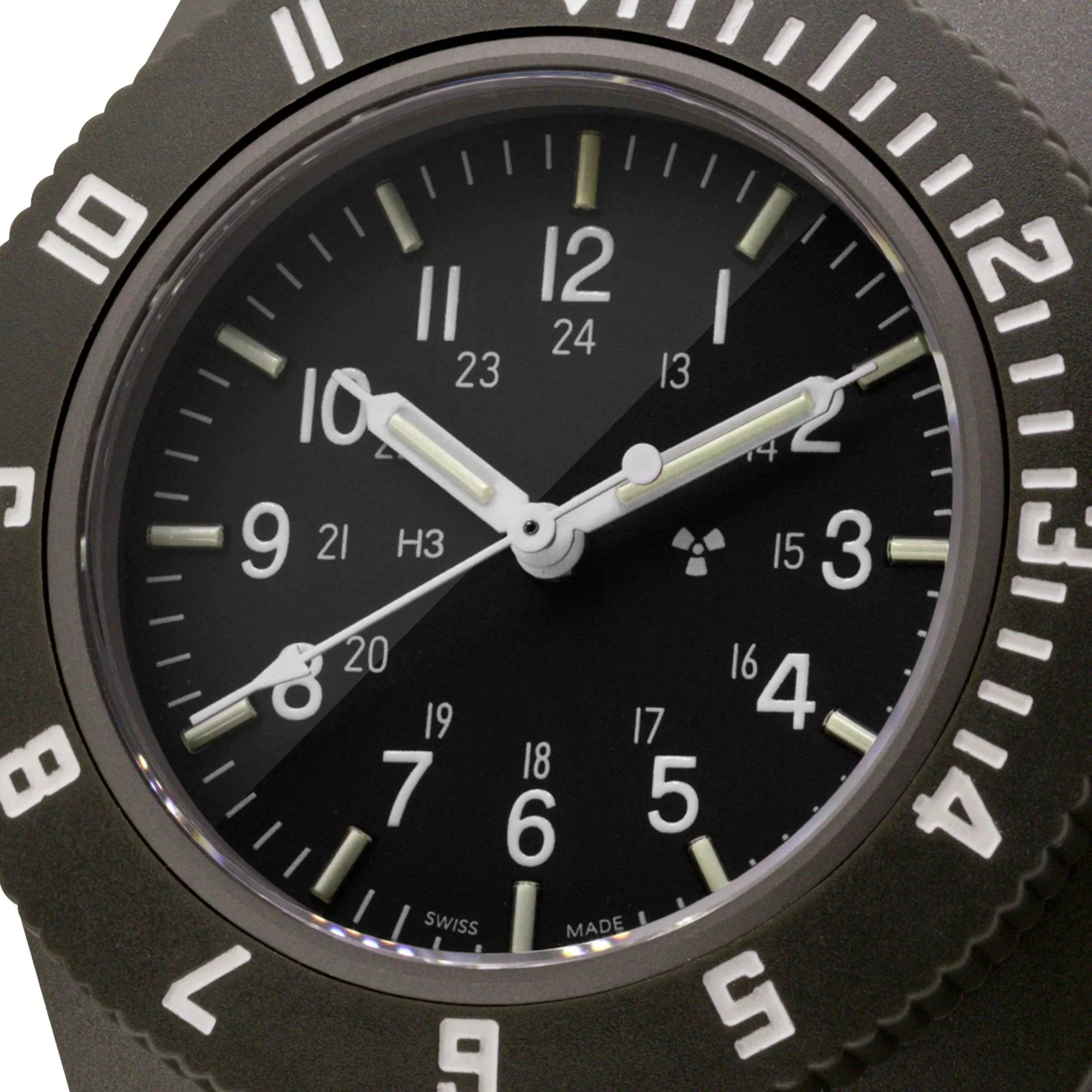 Marathon Sage Green Pilot's Navigator - 41mm No Government Markings Ballistic Nylon Sage Green WW194001-S-SG-D - Image 5