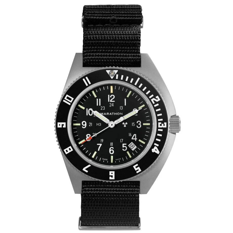 Marathon SSNAV-D Steel Navigator with Date - 41mm - No Government Markings Defstan Nylon - Image 2