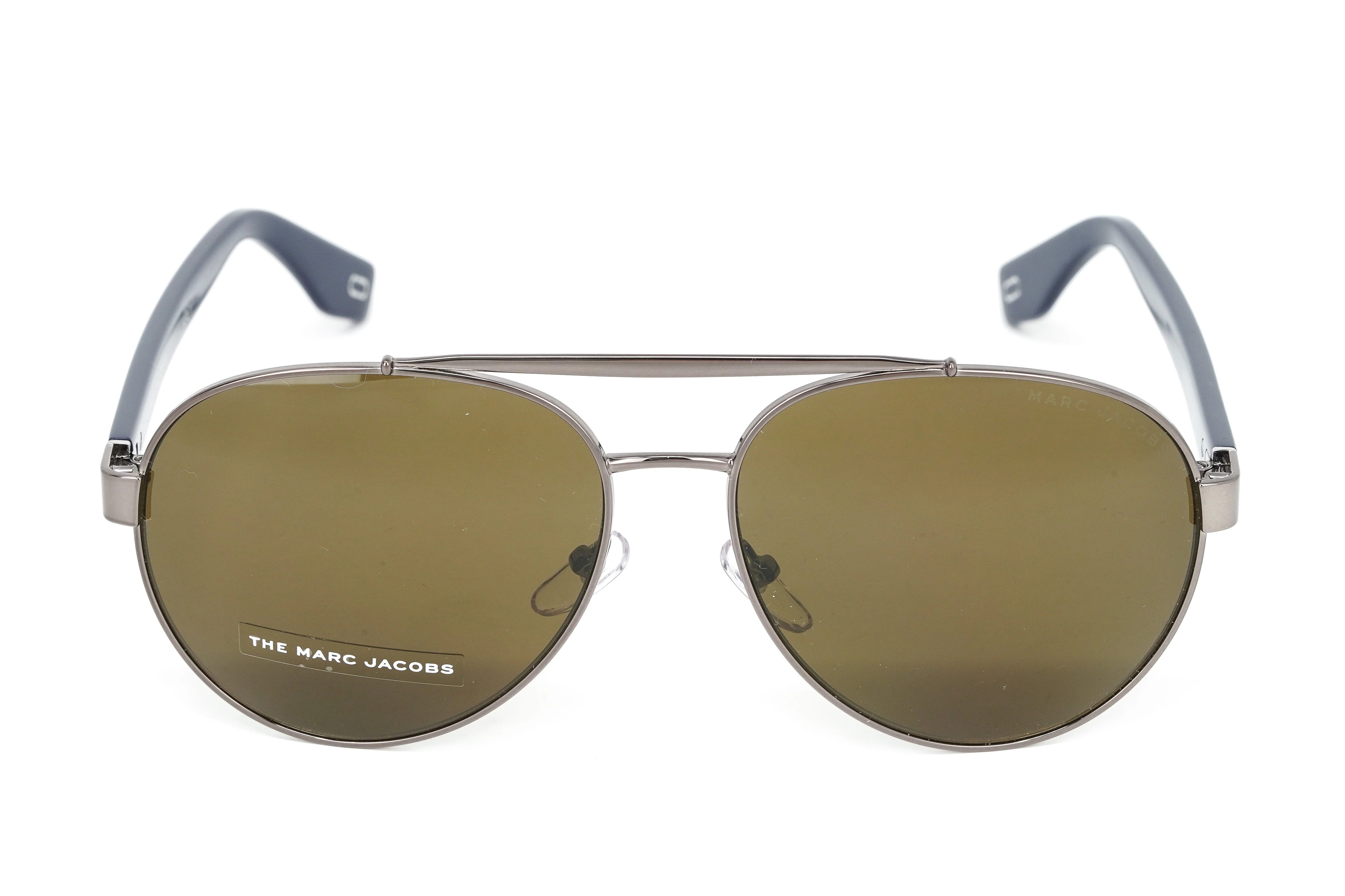 Marc Jacobs Men's Pilot Sunglasses Dark Ruthenium Brown Marc 341/S - Image 2