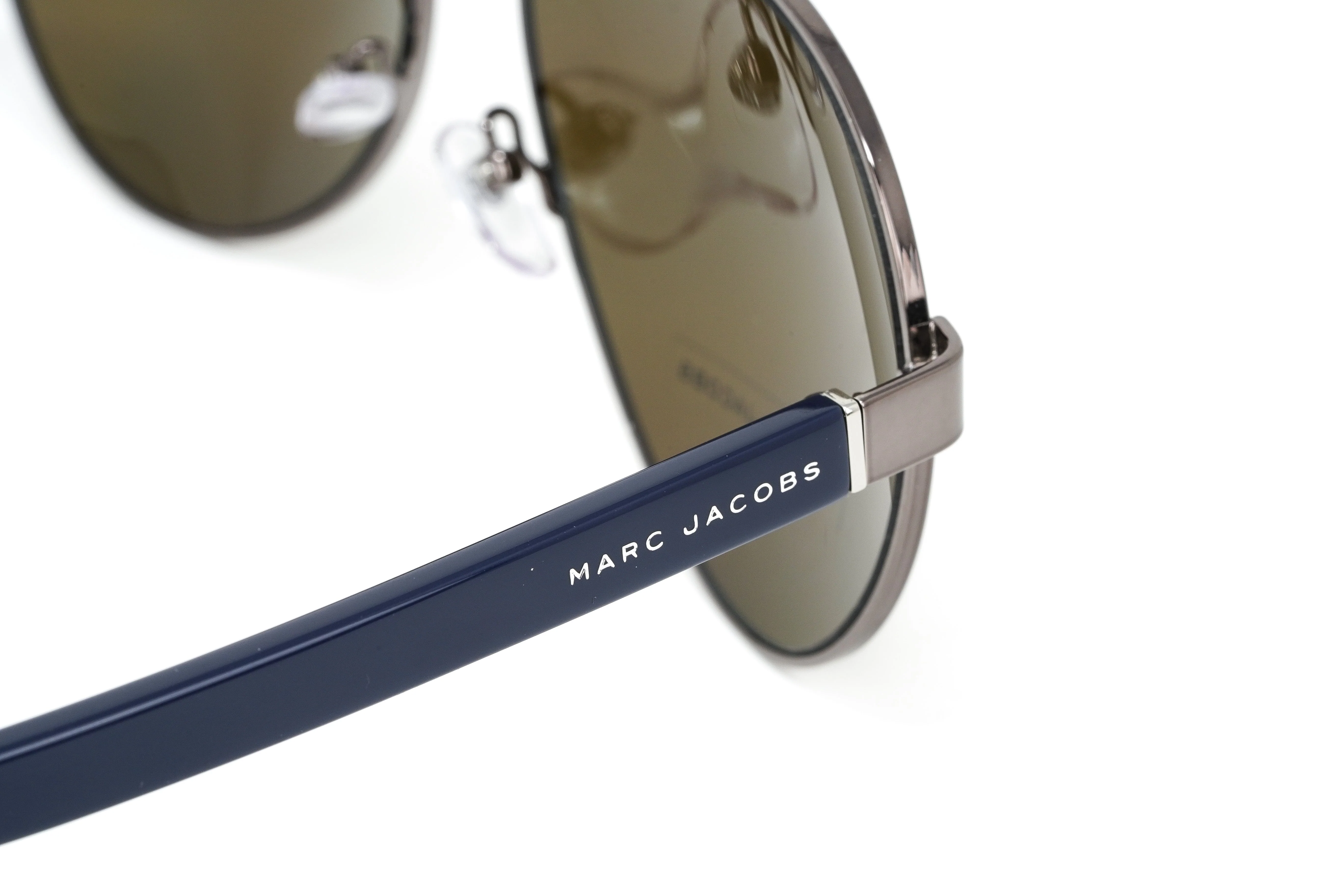 Marc Jacobs Men's Pilot Sunglasses Dark Ruthenium Brown Marc 341/S - Image 5
