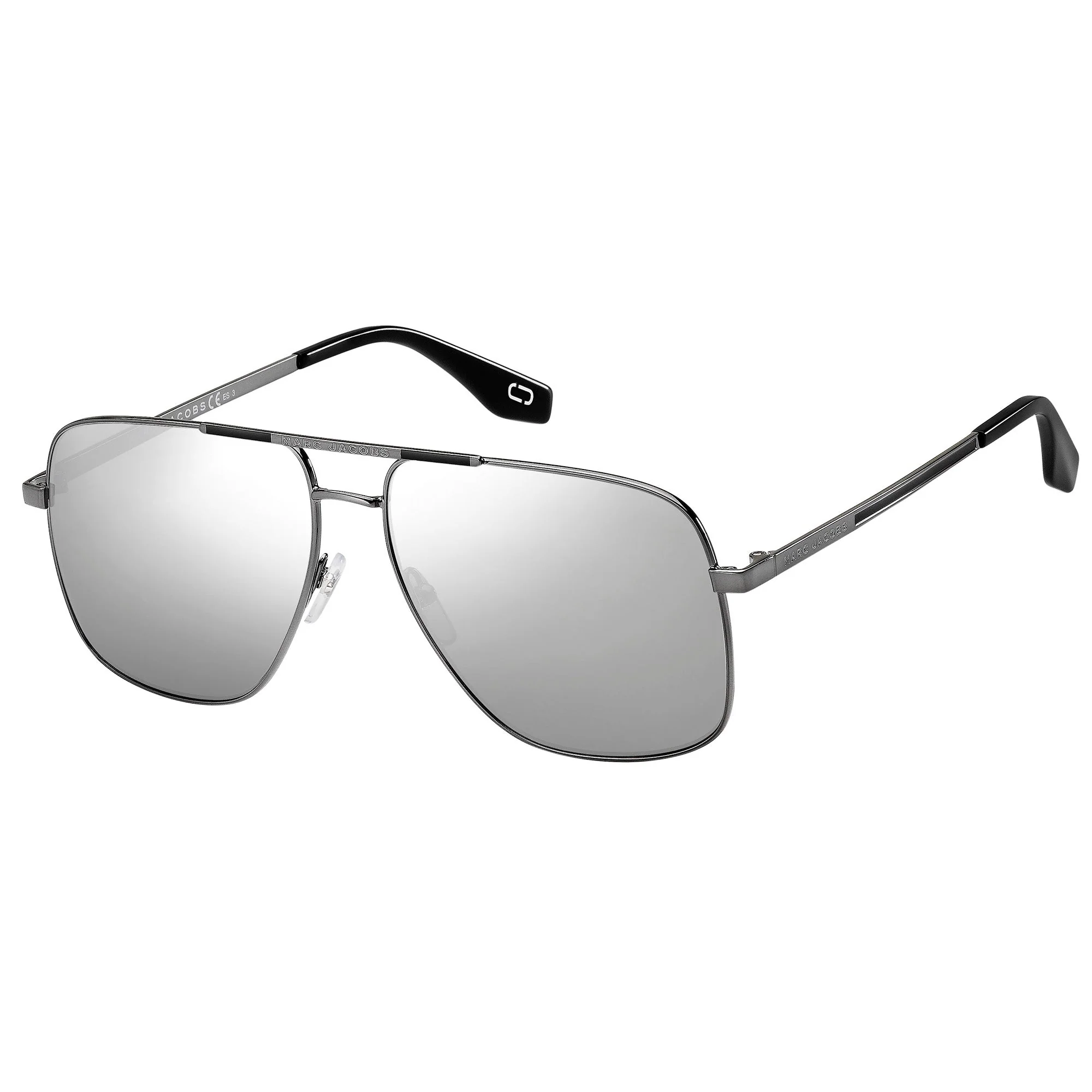 Marc Jacobs MARC 387/S 807 60T4(MJ47) Men's Black Sunglasses