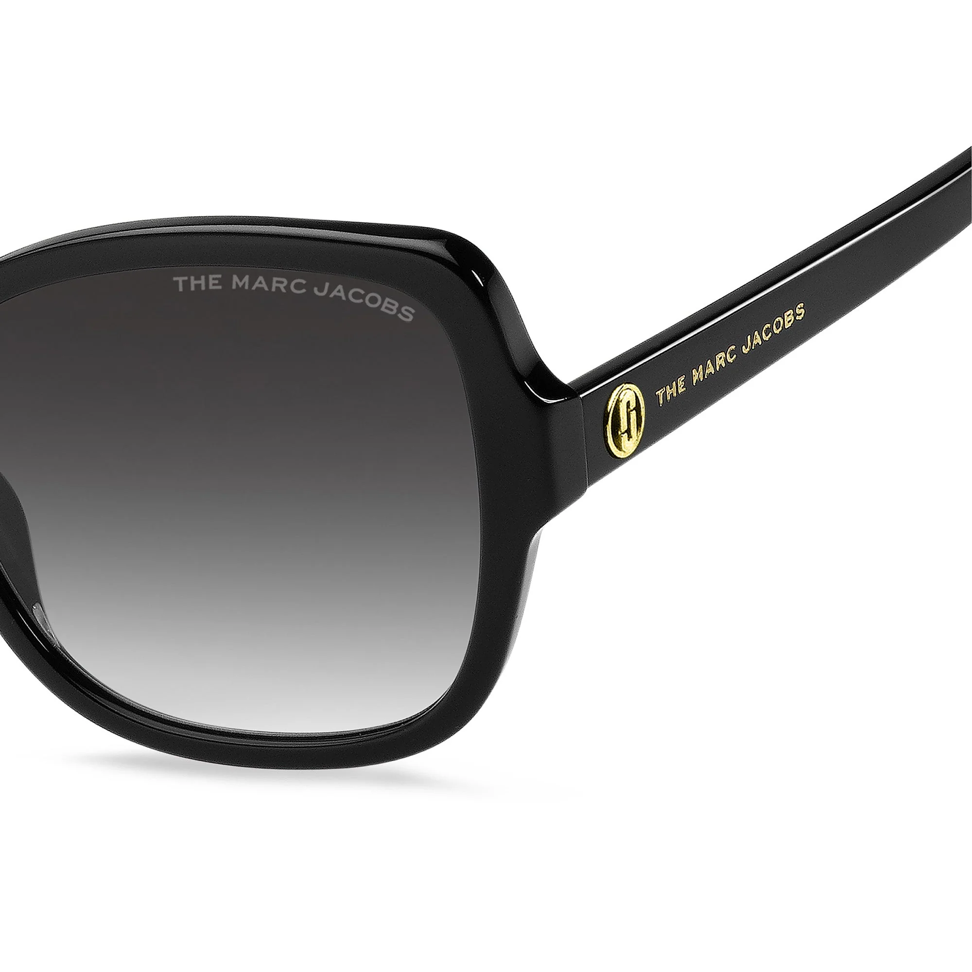Marc Jacobs MARC 555/S 807 559O(MJ38) Women's Black Sunglasses - Image 3