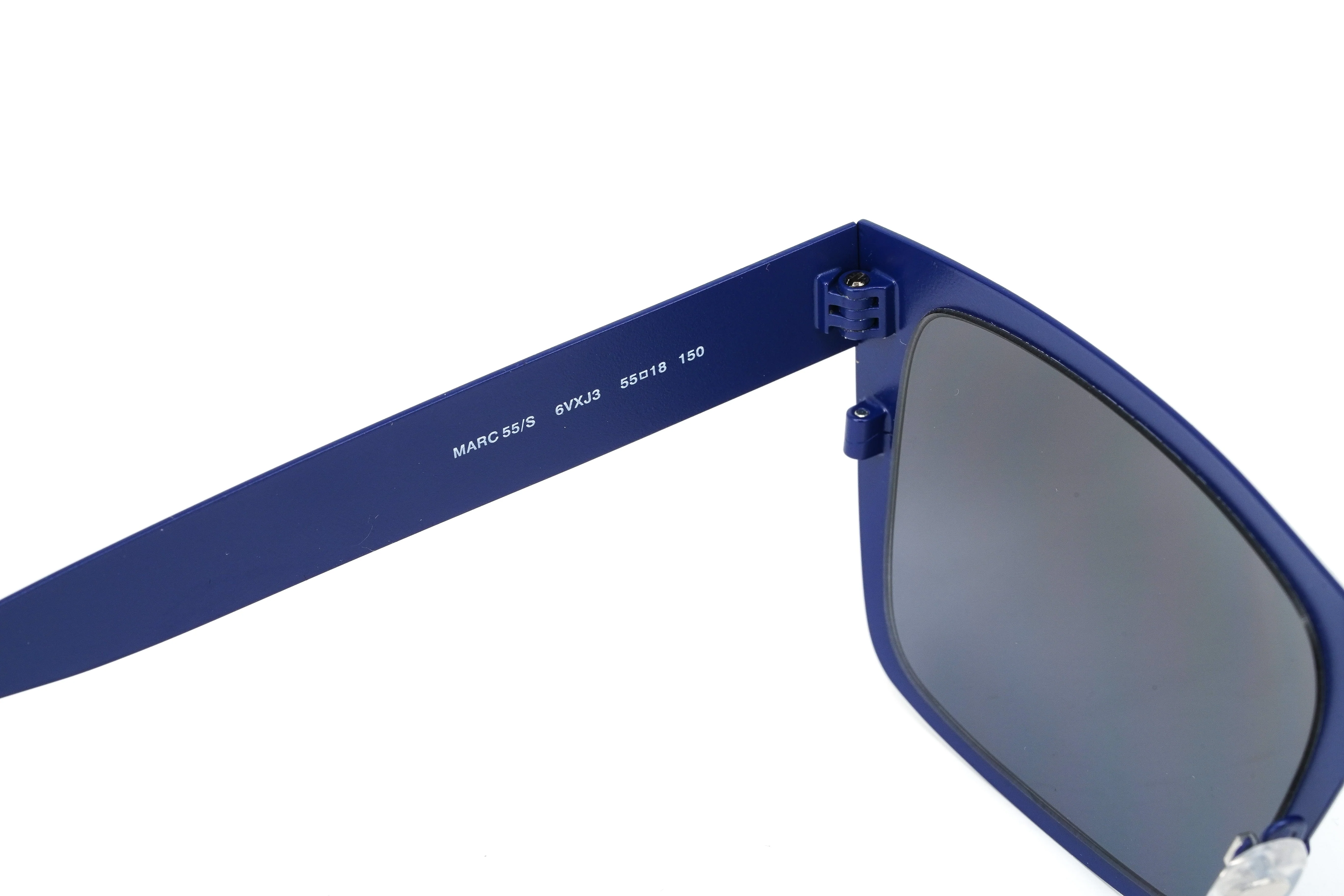 Marc Jacobs Men's Rectangular Sunglasses Flat Top Blue - Image 4