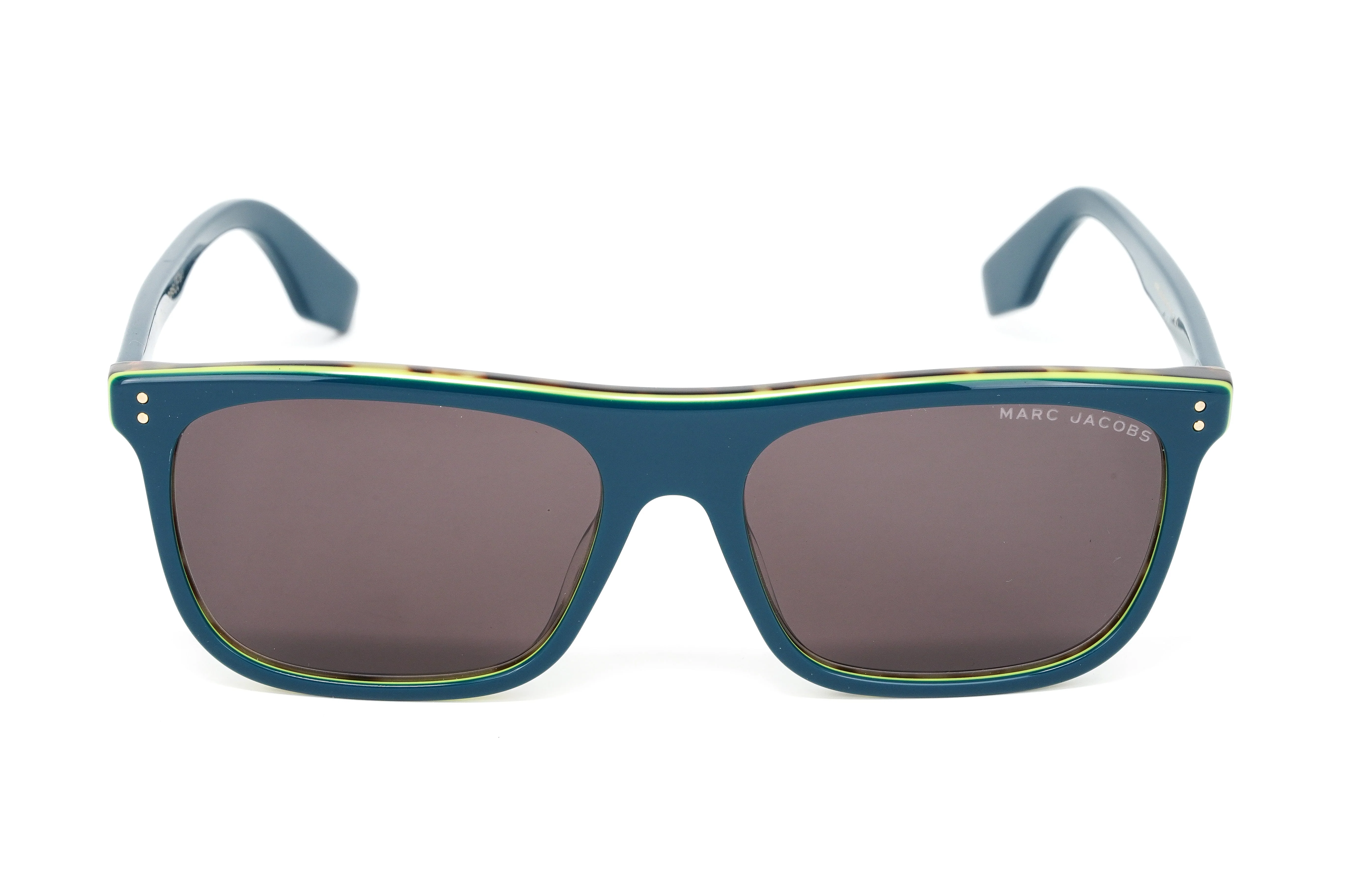 Marc Jacobs Men's Rectangular Sunglasses Flat Top Turquoise - Image 2
