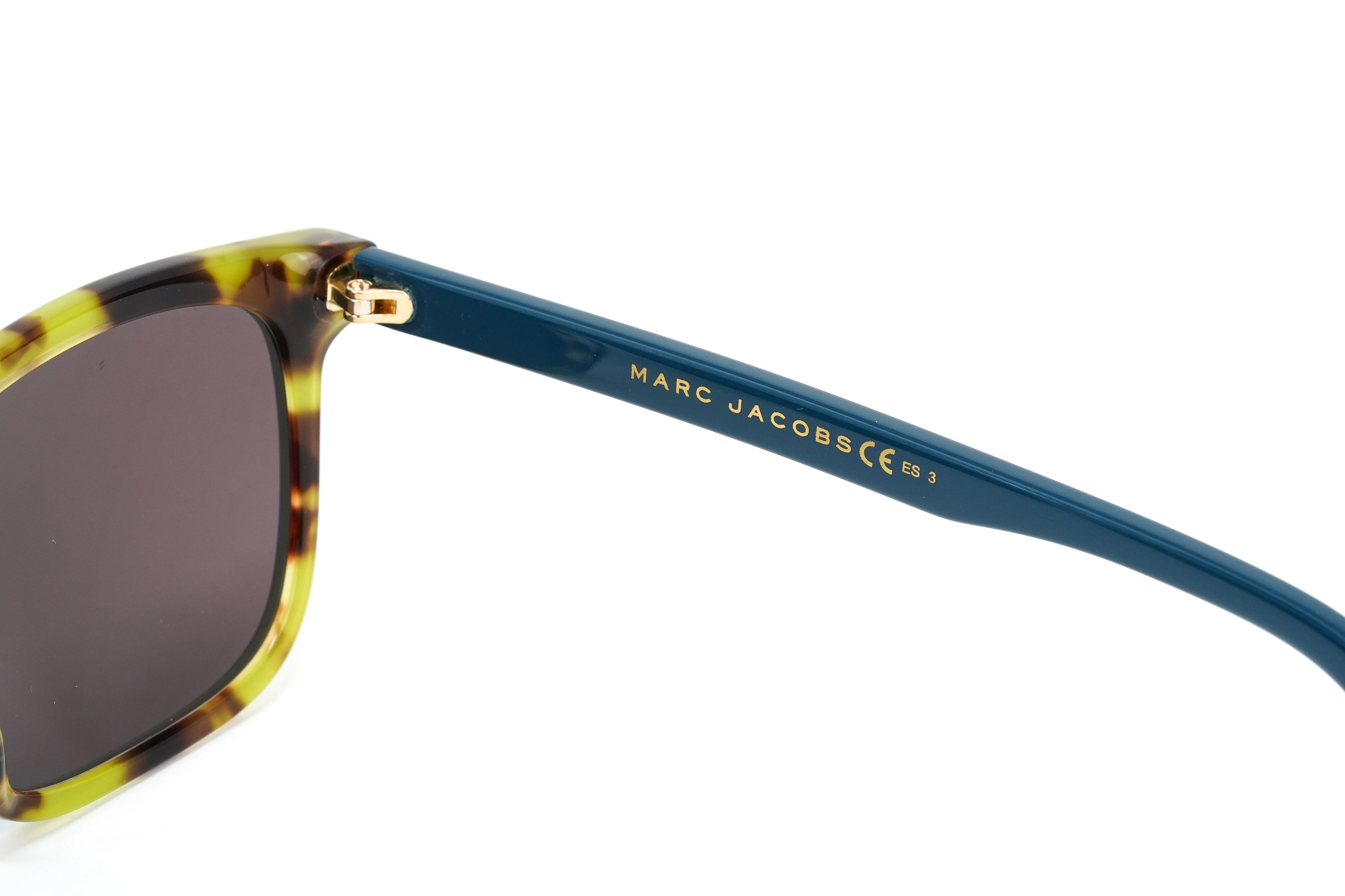Marc Jacobs Men's Rectangular Sunglasses Flat Top Turquoise - Image 3