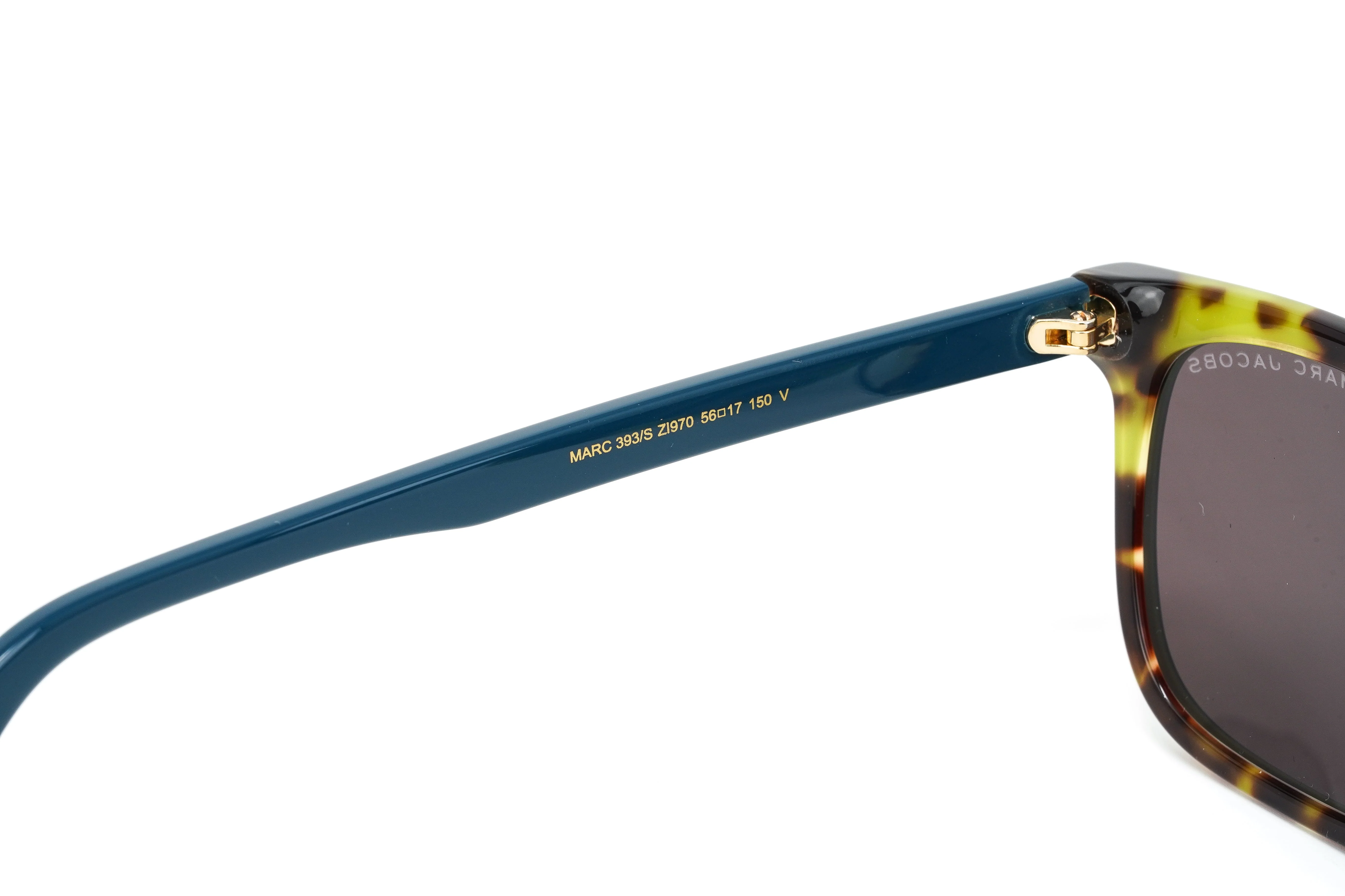 Marc Jacobs Men's Rectangular Sunglasses Flat Top Turquoise - Image 4