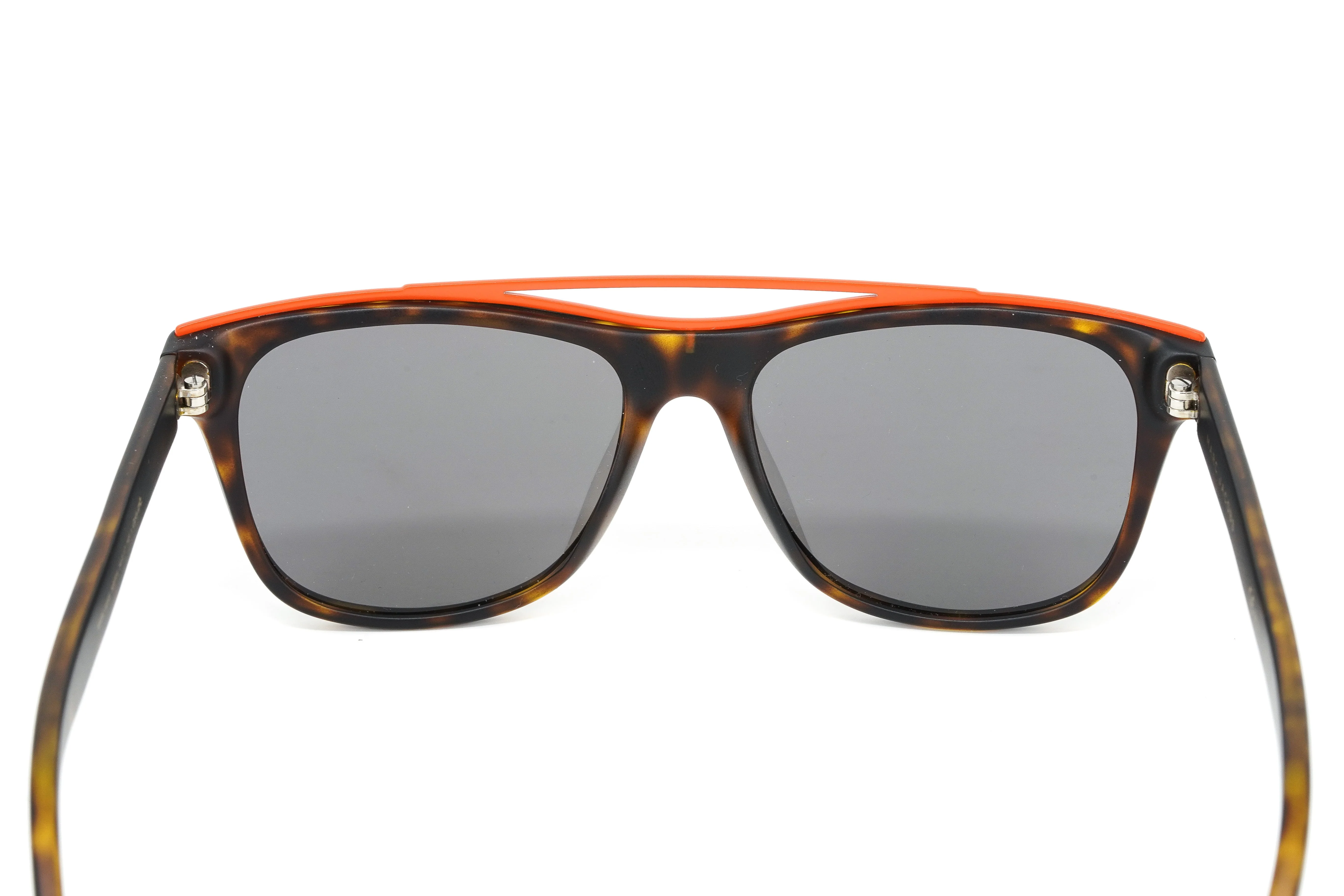 Marc Jacobs Unisex Rectangular Sunglasses Tortoise Top Flat Silver - Image 6