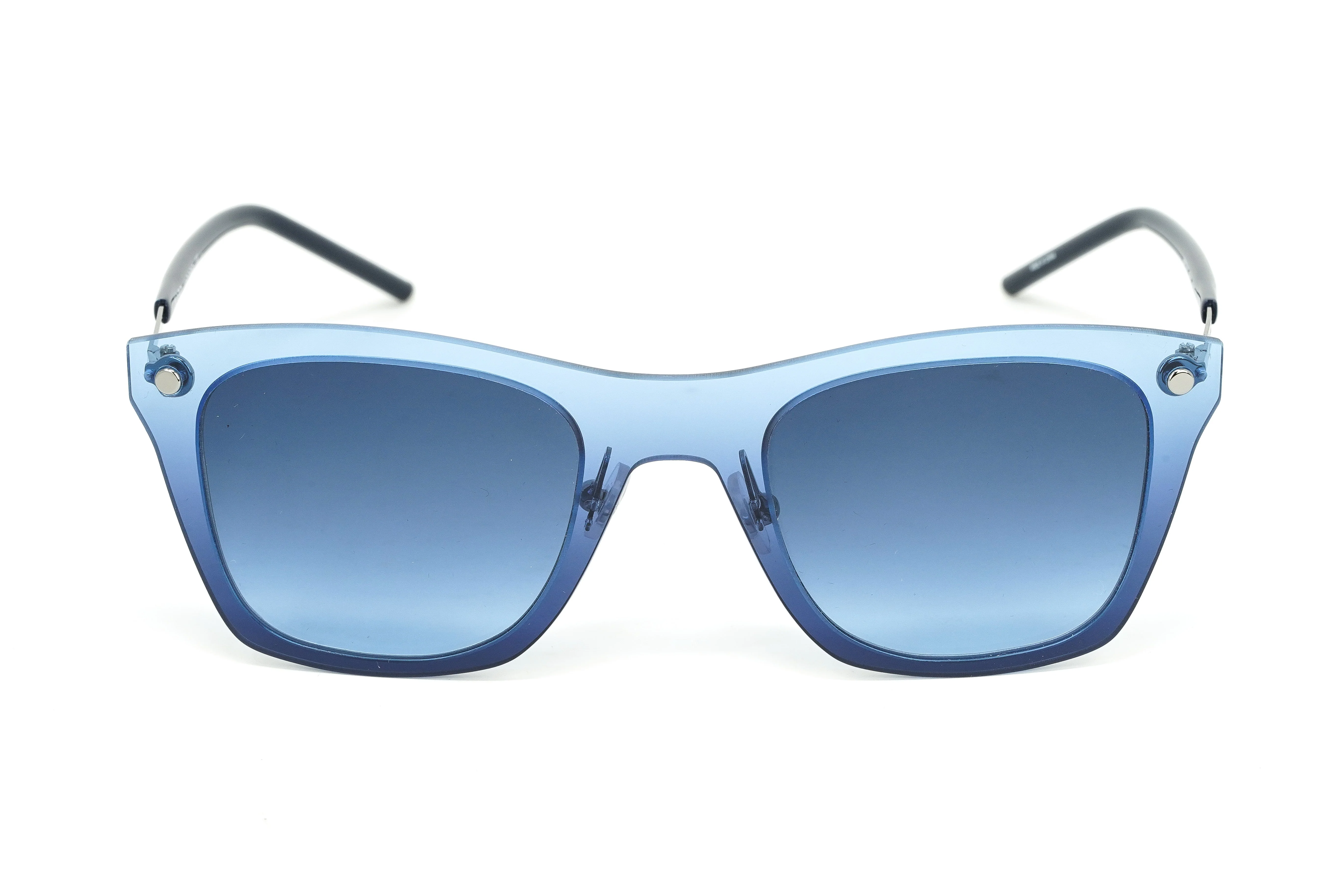 Marc Jacobs Unisex Square Sunglasses Blue on Blue - Image 2