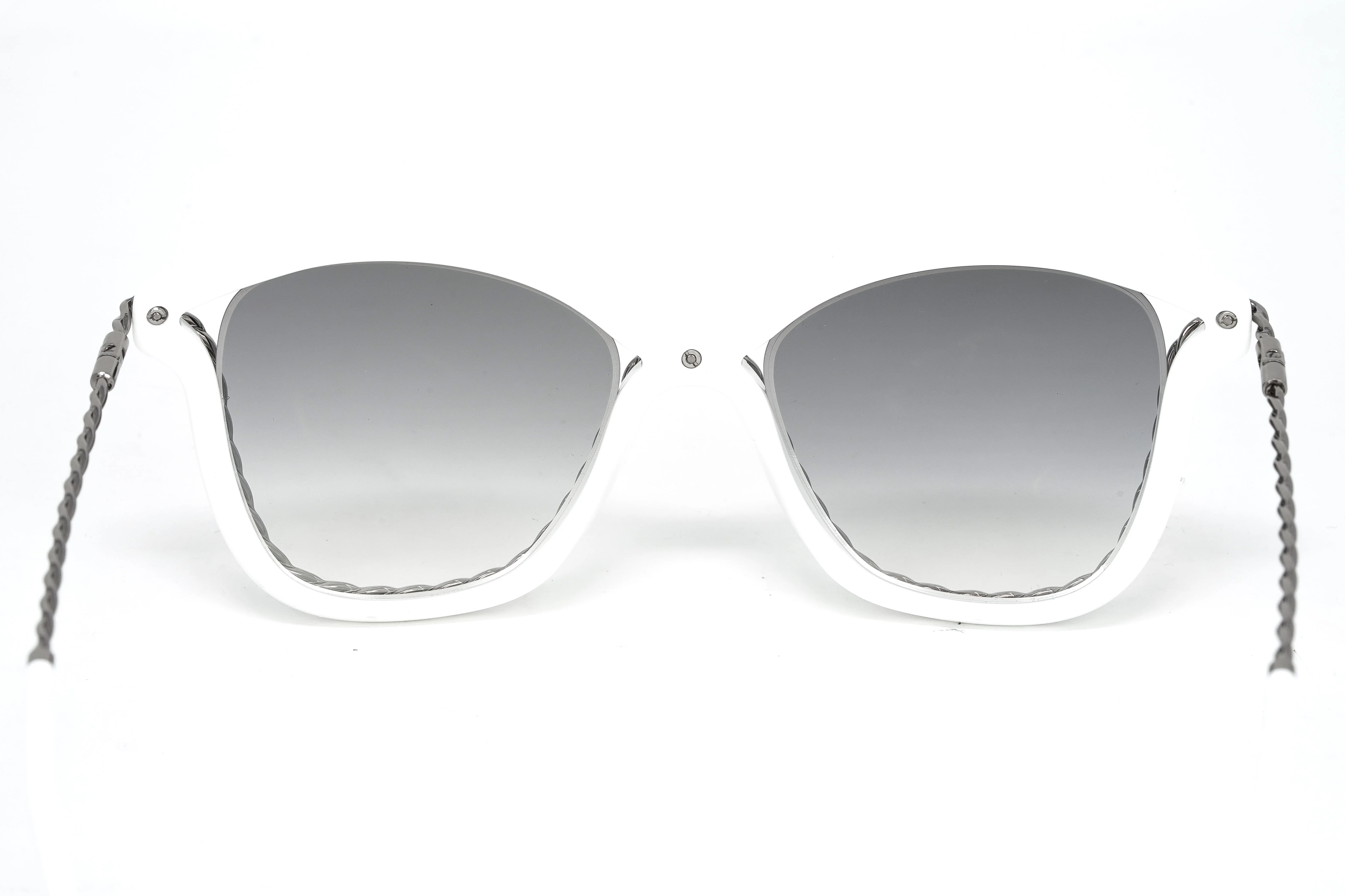 Marc Jacobs Women's Cat Eye Sunglasses White Grey - Image 7