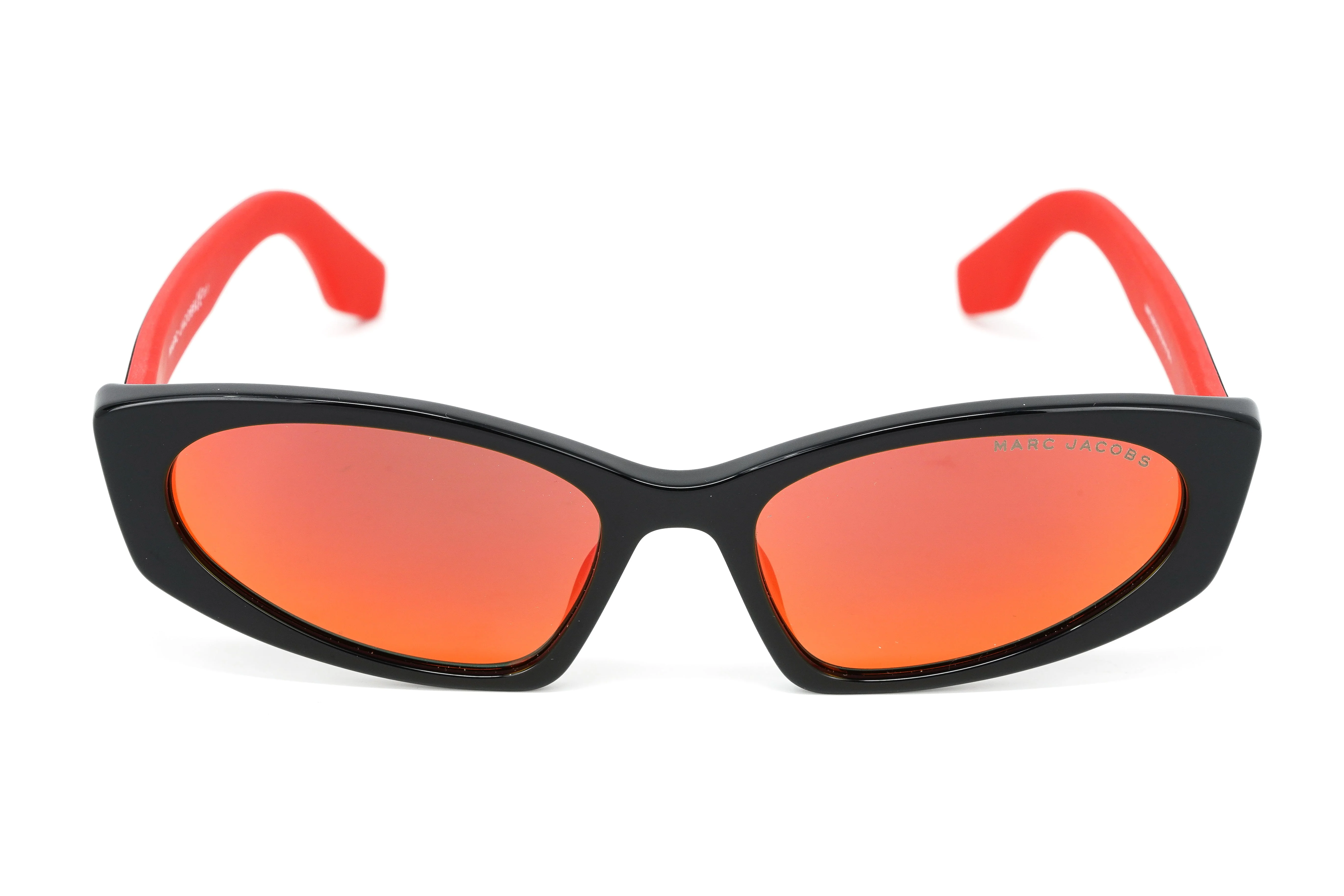 Marc Jacobs Women's Sunglasses Angular Black Peach - Image 2