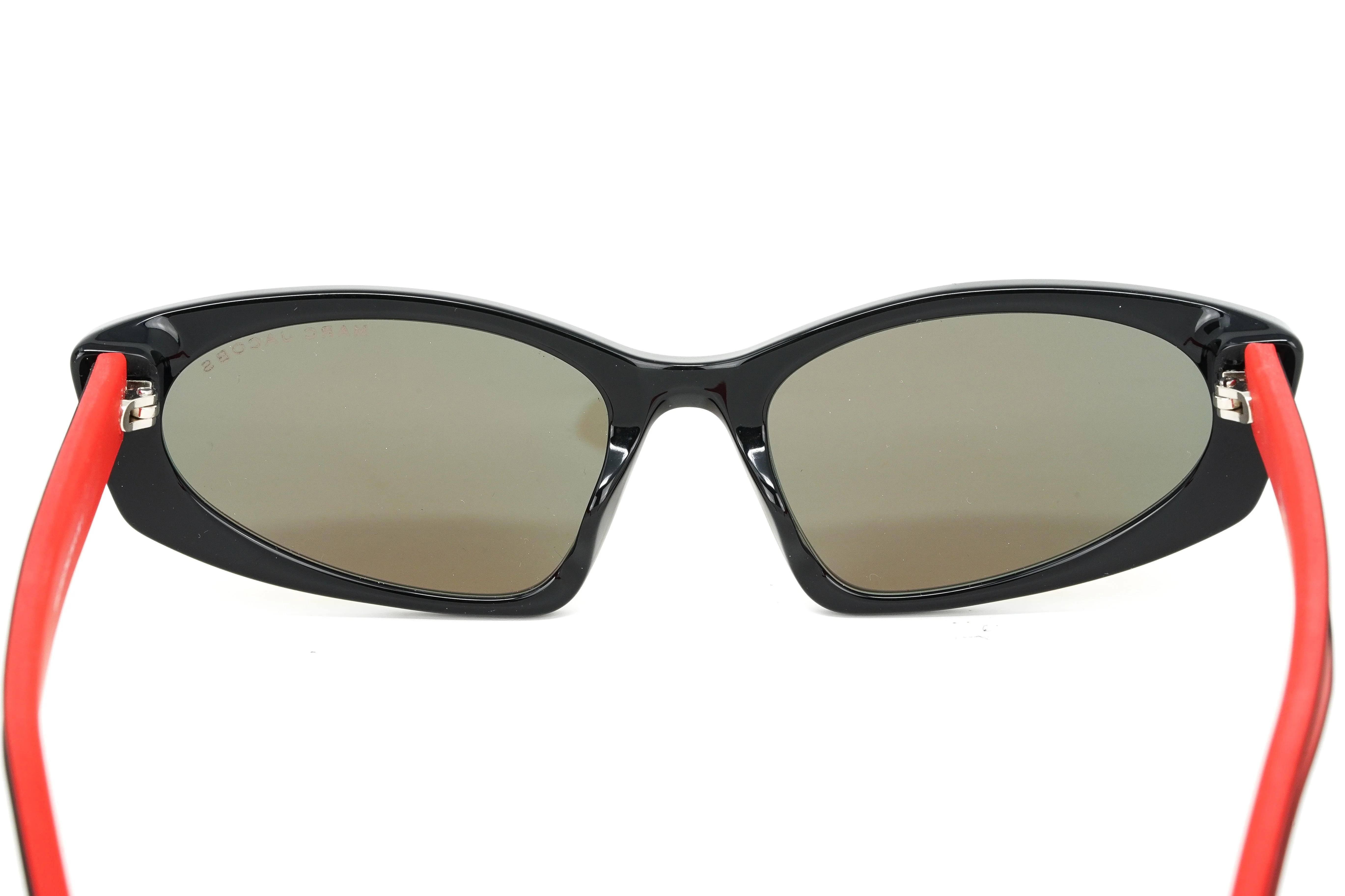 Marc Jacobs Women's Sunglasses Angular Black Peach - Image 6