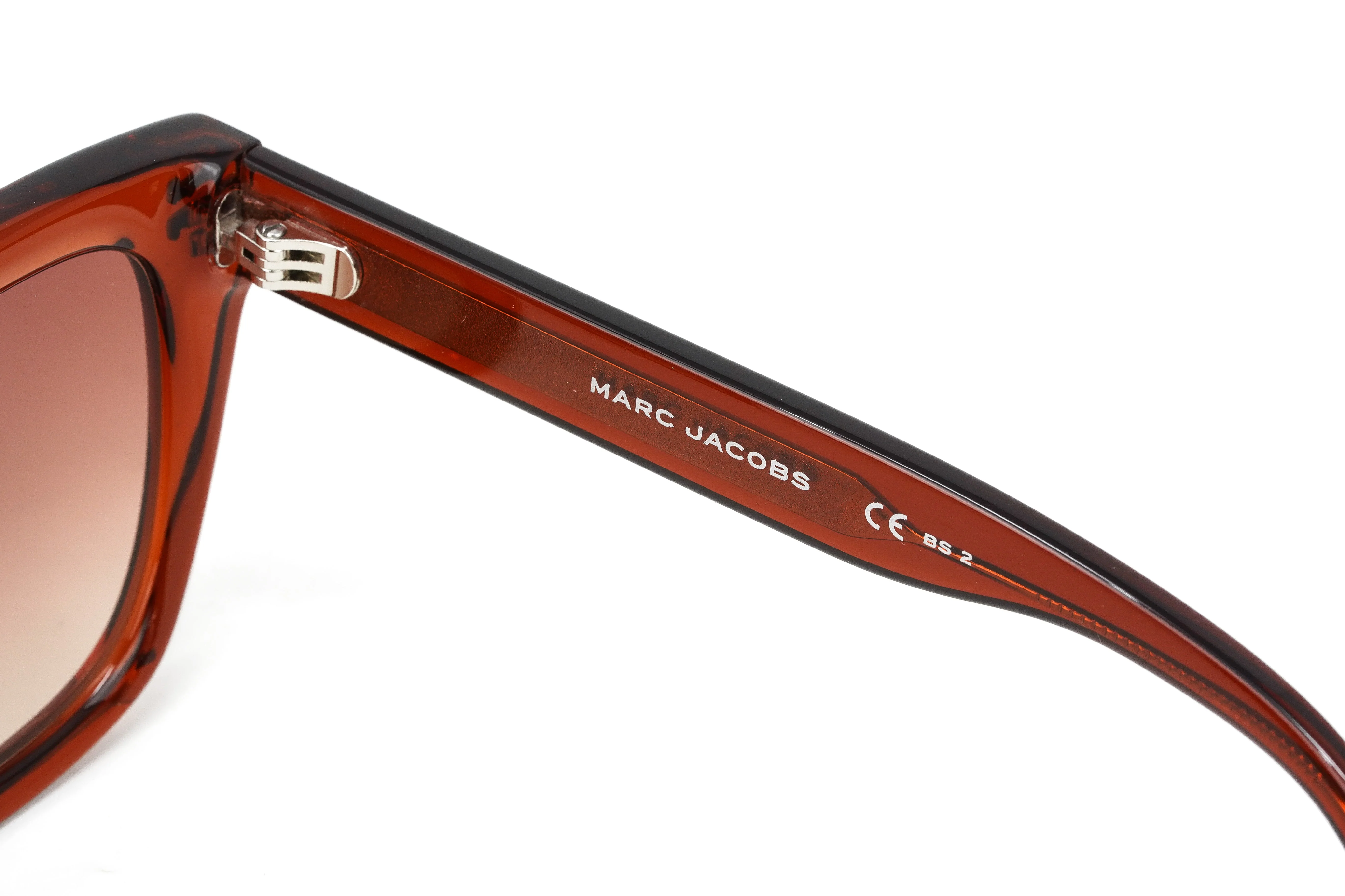Marc Jacobs Women's Sunglasses Cat Eye Brown - Image 3