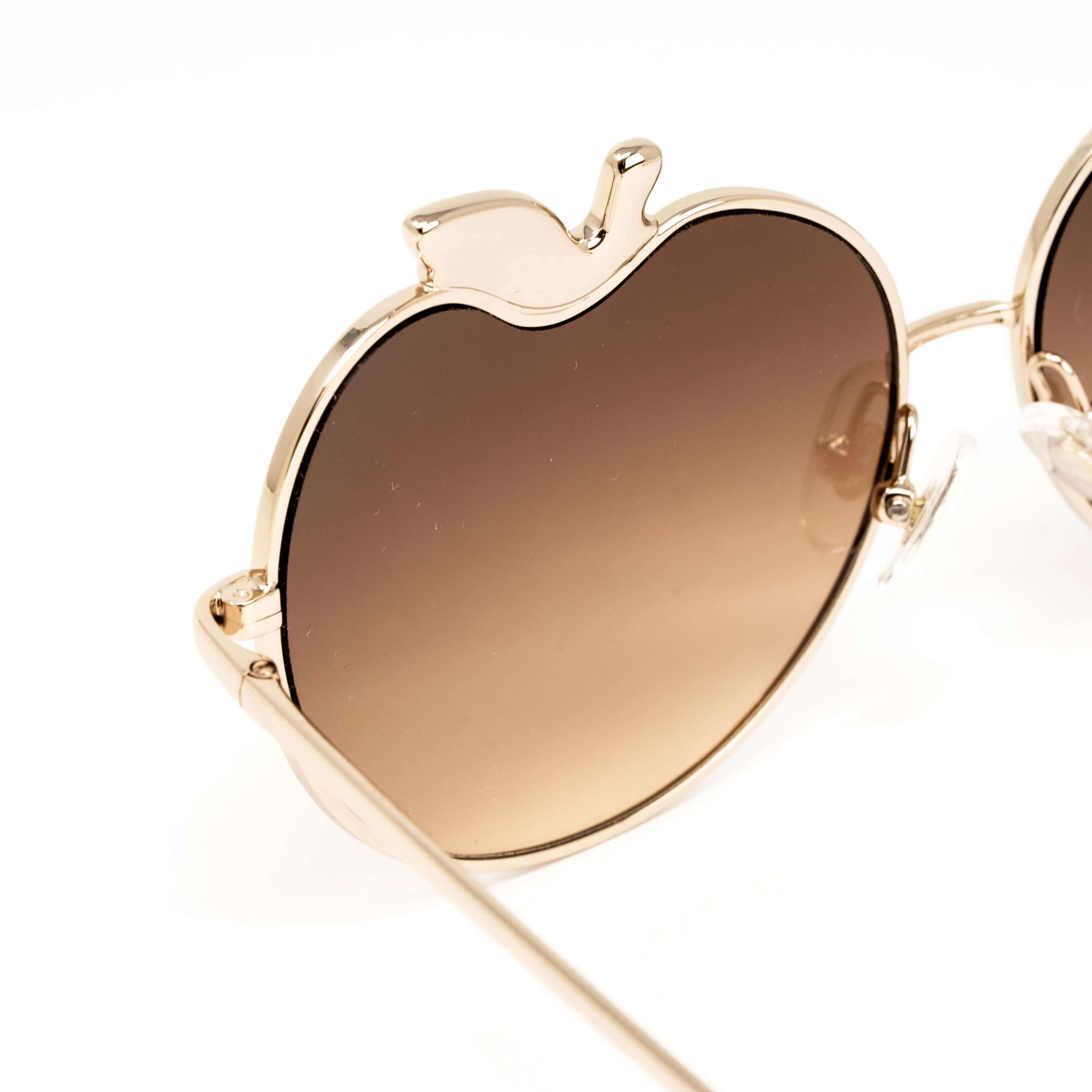 Markus Lupfer x Linda Farrow Brown Sunglasses - Image 4