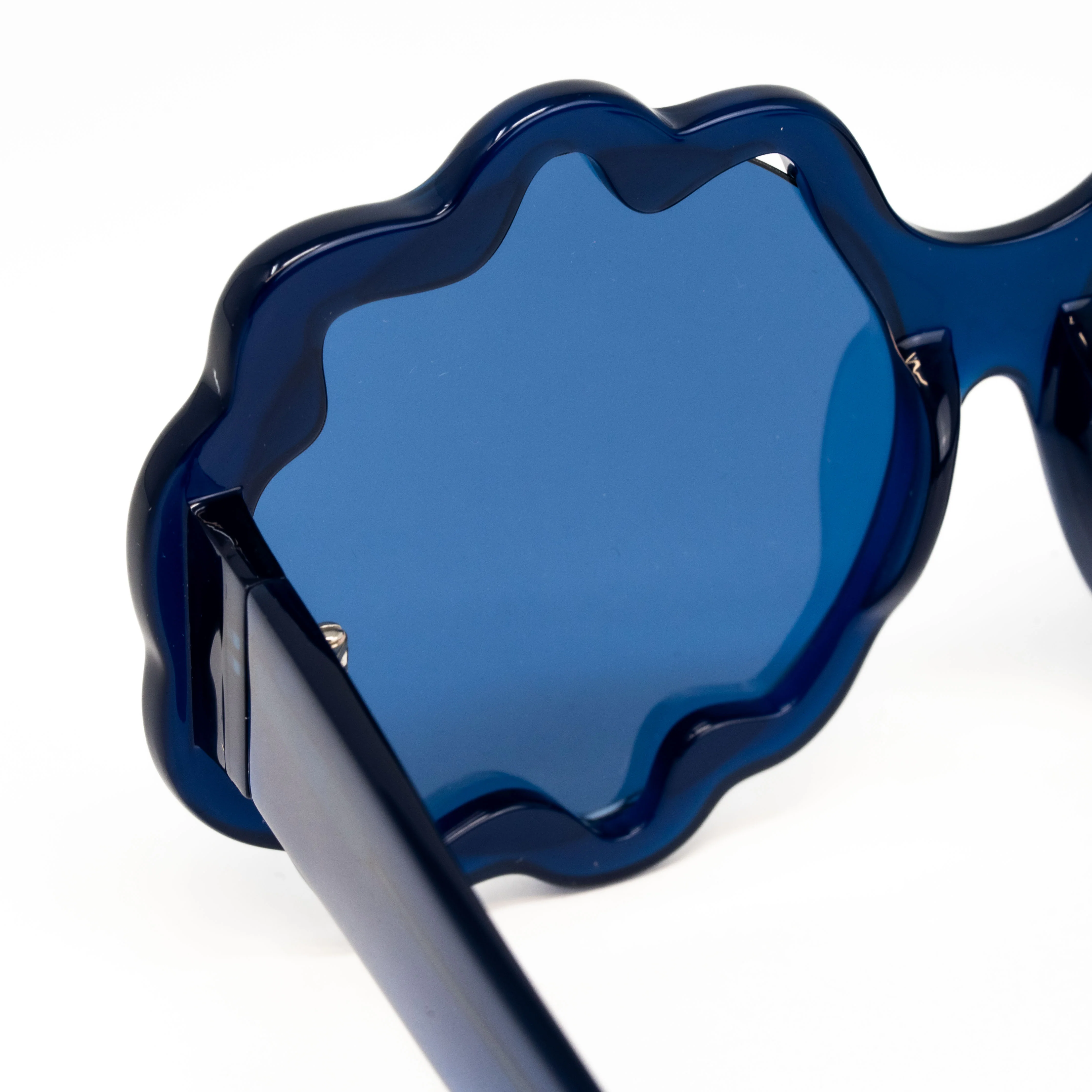 Markus Lupfer x Linda Farrow Blue Sunglasses - Image 4