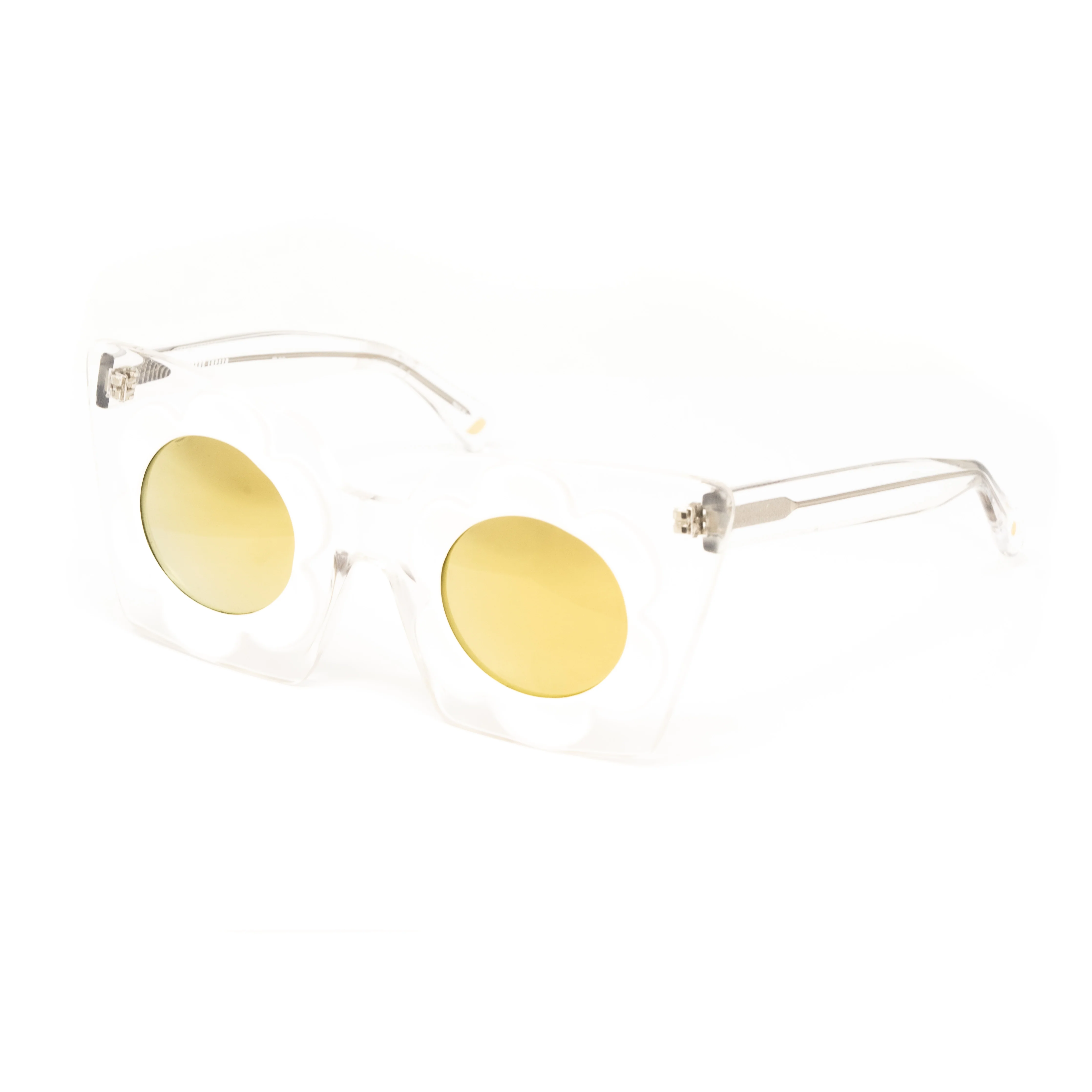 Markus Lupfer x Linda Farrow Clear Sunglasses