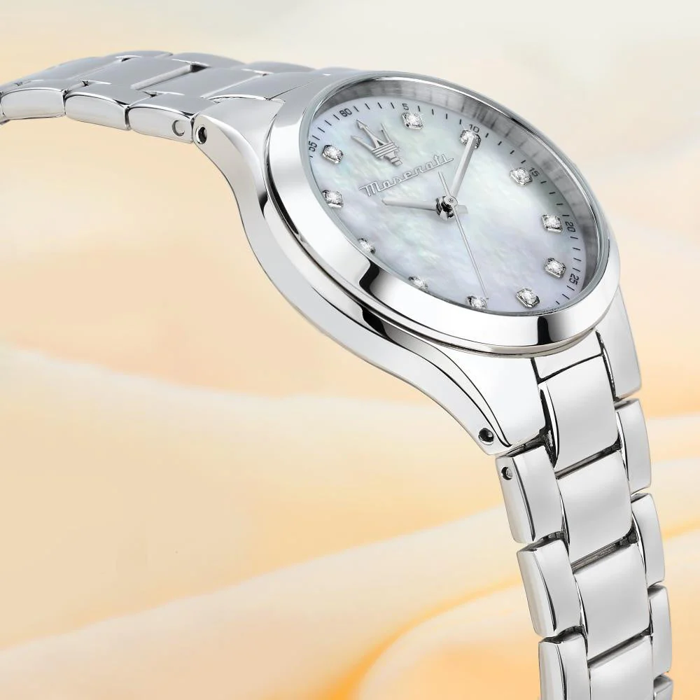 Maserati Attrazione Ladies Silver Watch - Image 4