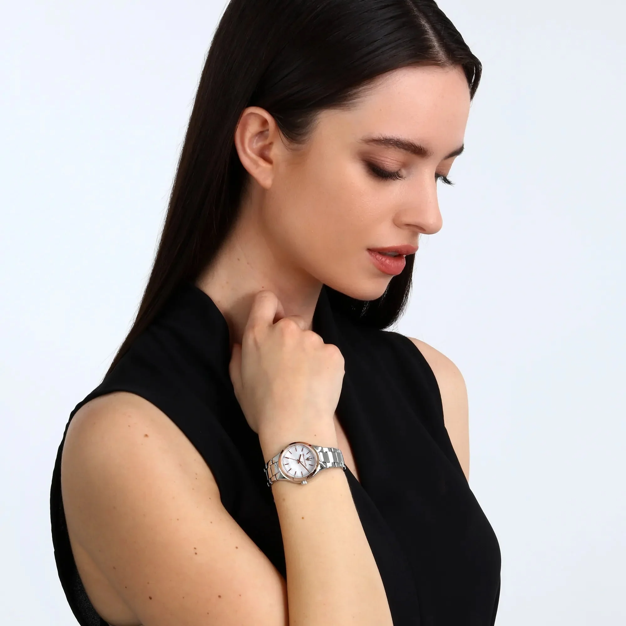 Maserati Attrazione Ladies Two-Tone Watch - Image 6