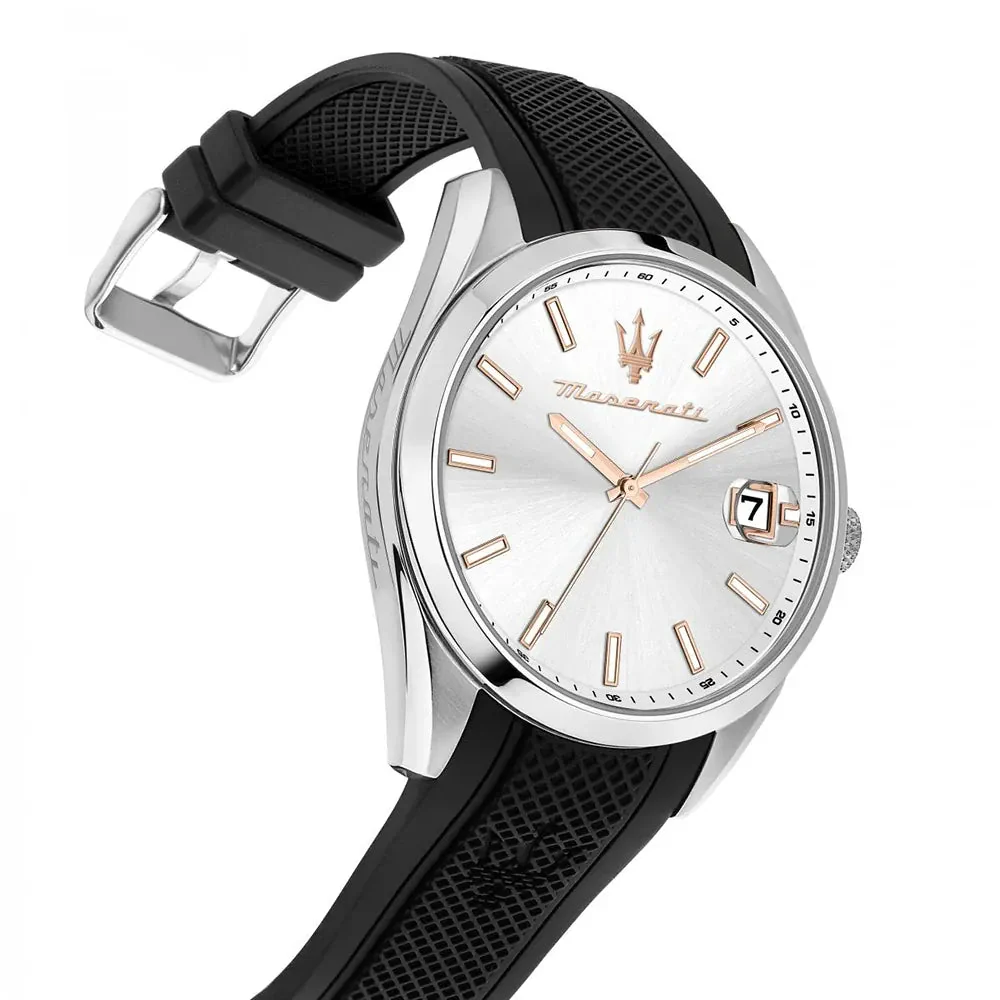 Maserati Attrazione Men's Black Watch - Image 3