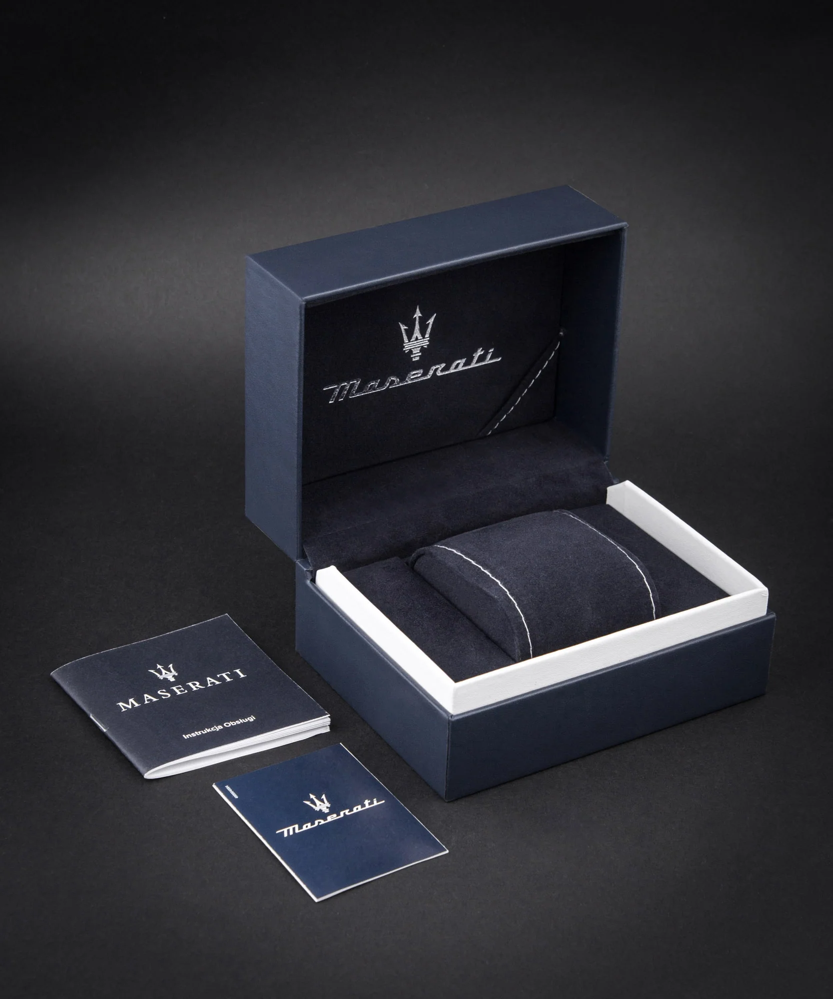 Maserati Traguardo Men's Black Chronograph Watch Bracelet Set - Image 8