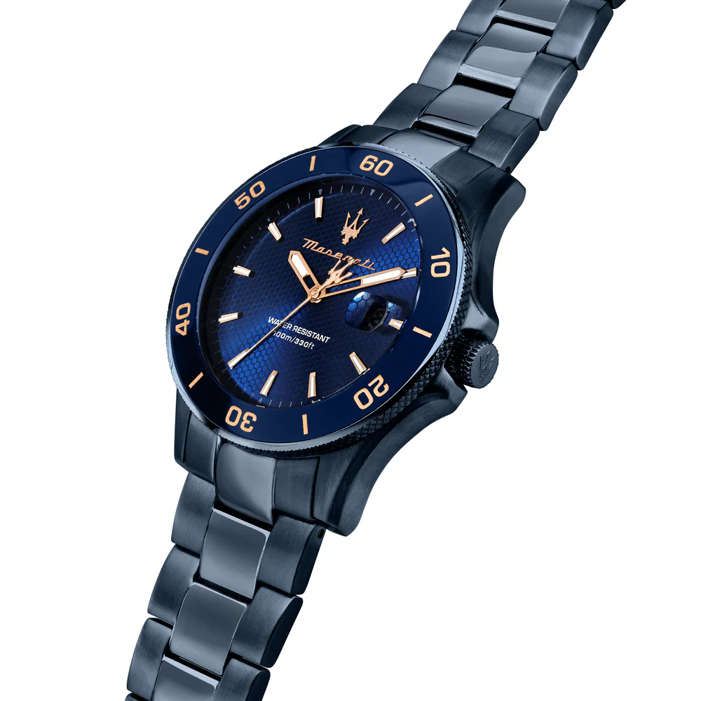 Maserati Competizione Men's Blue Watch - Image 5