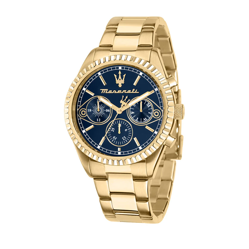 Maserati Competizione Men's Gold Watch