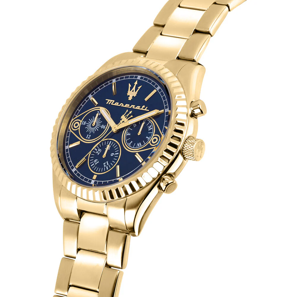Maserati Competizione Men's Gold Watch - Image 3