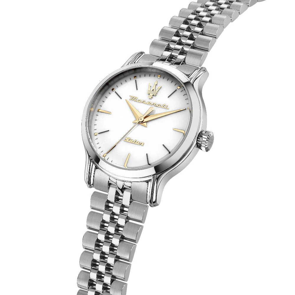 Maserati Epoca Ladies Silver Watch - Image 4