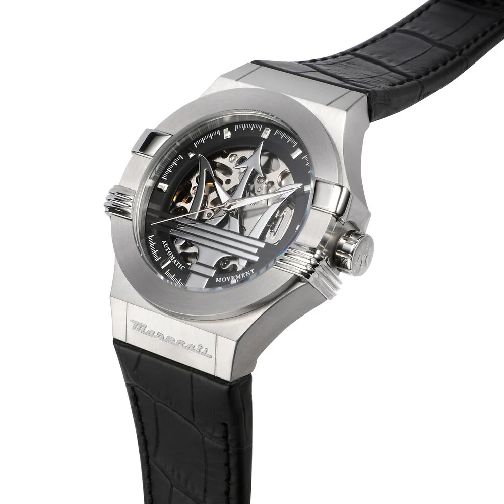 Maserati Men's Black Potenza Watch - Image 5