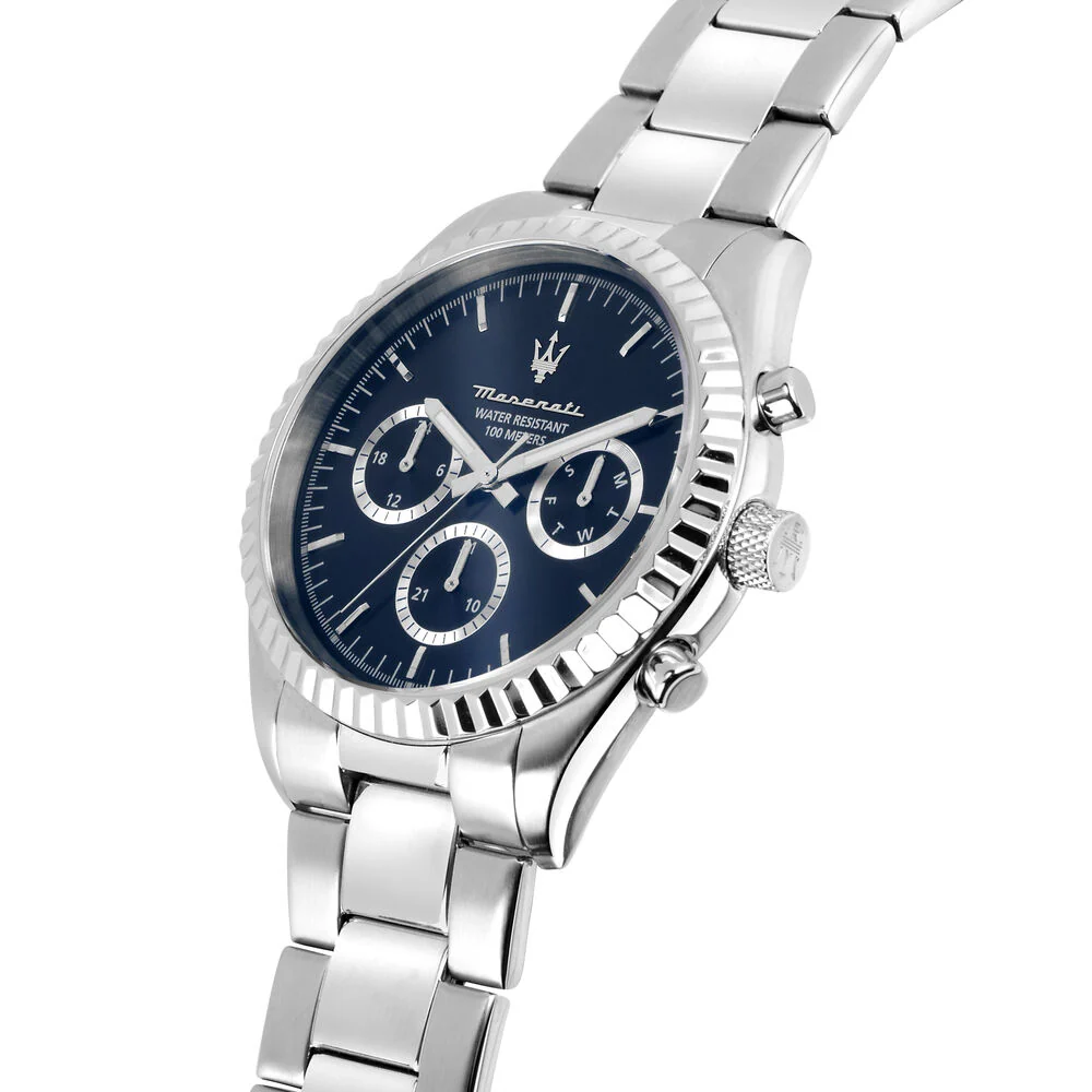 Maserati Men's Competizione Blue Watch - Image 5