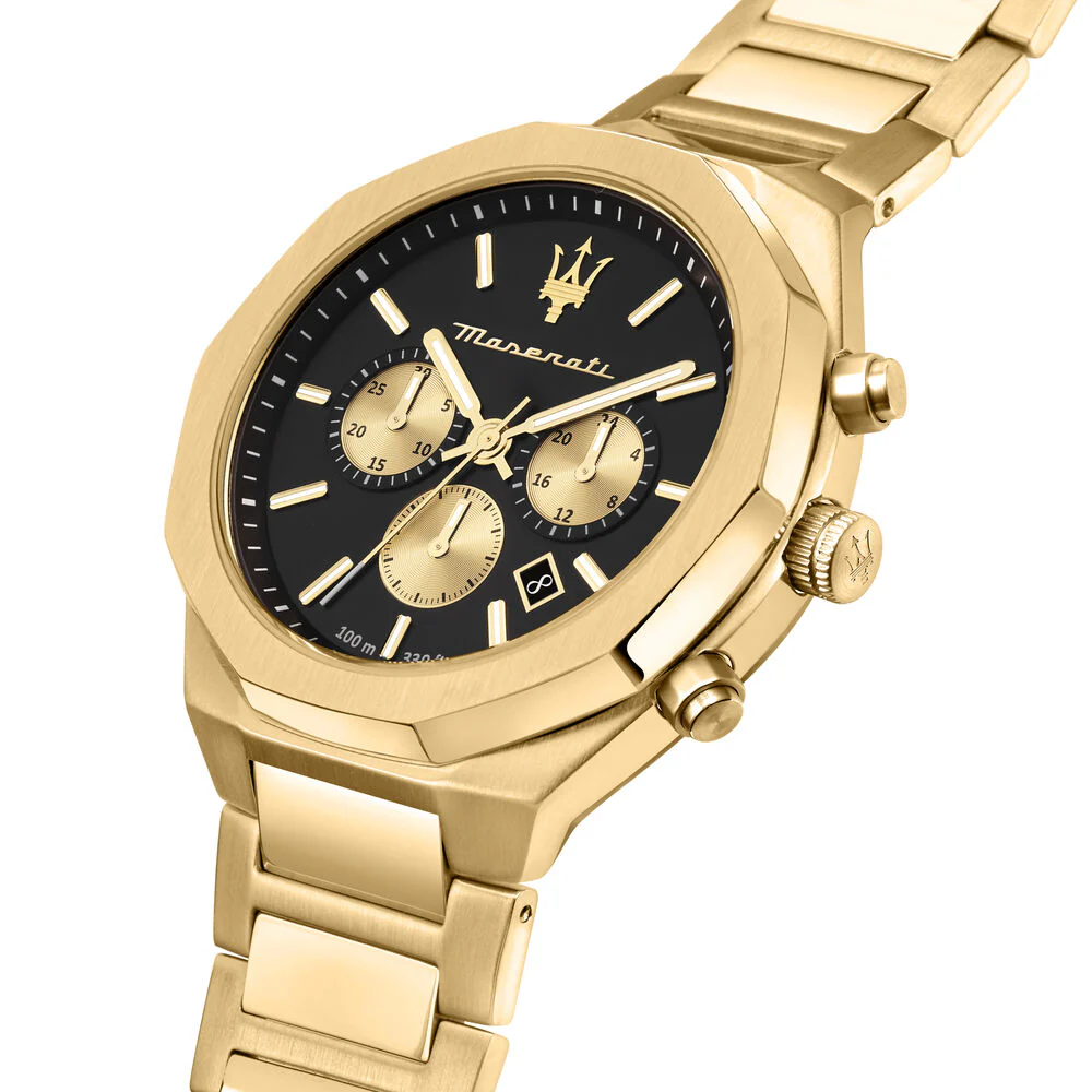 Maserati Men's Gold Stile Watch - Image 5