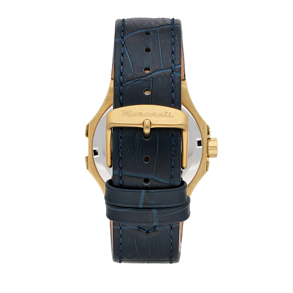 Maserati Men's Potenza Blue Watch - Image 3