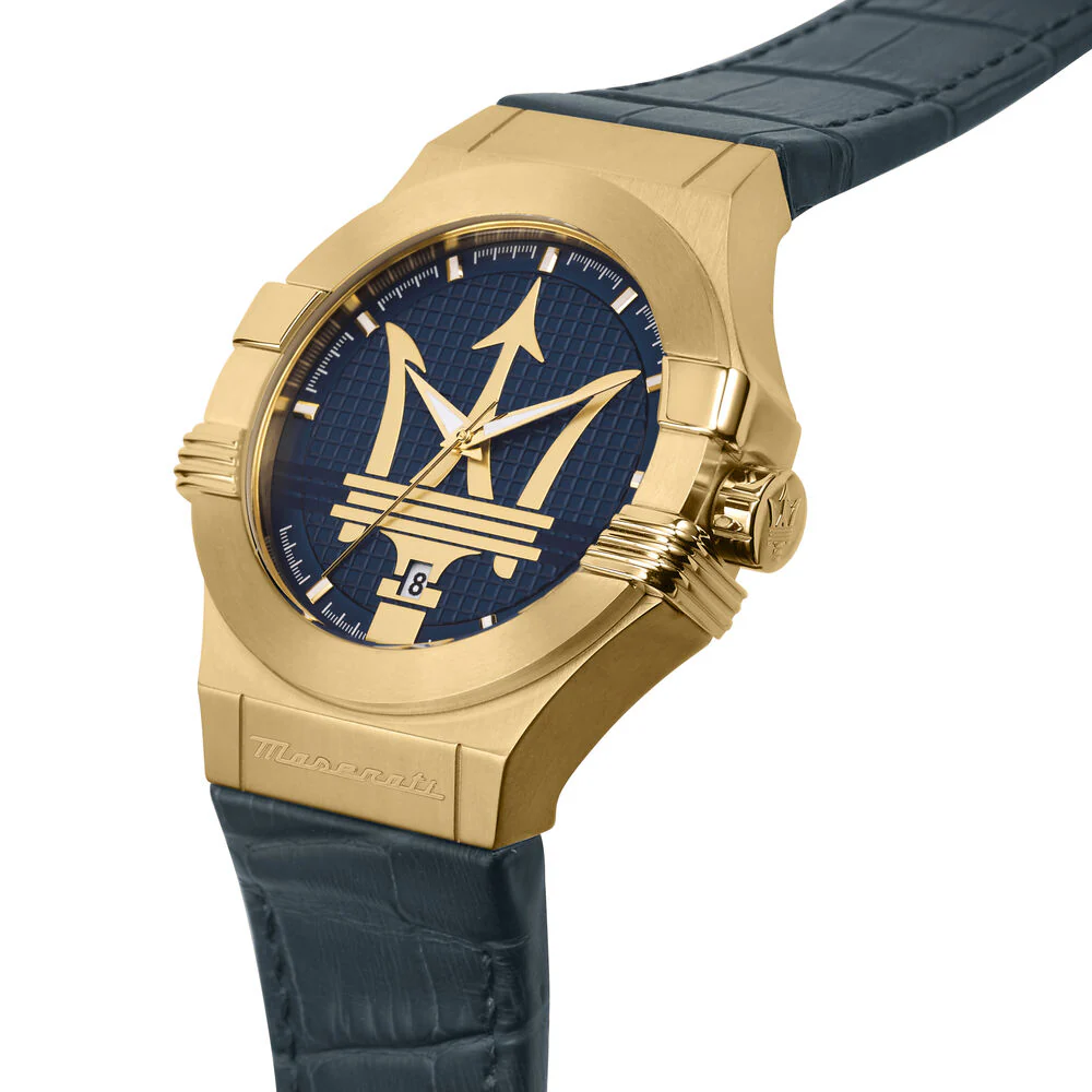 Maserati Men's Potenza Blue Watch - Image 5
