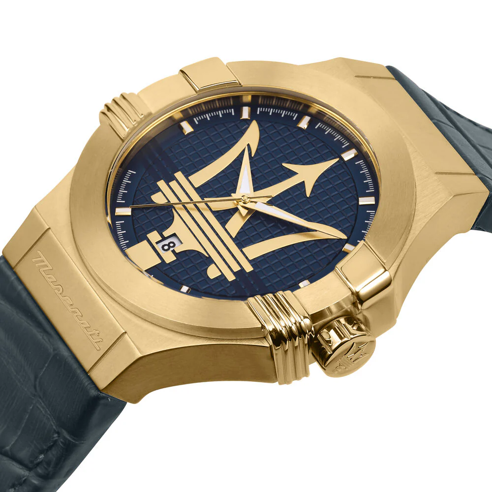 Maserati Men's Potenza Blue Watch - Image 7