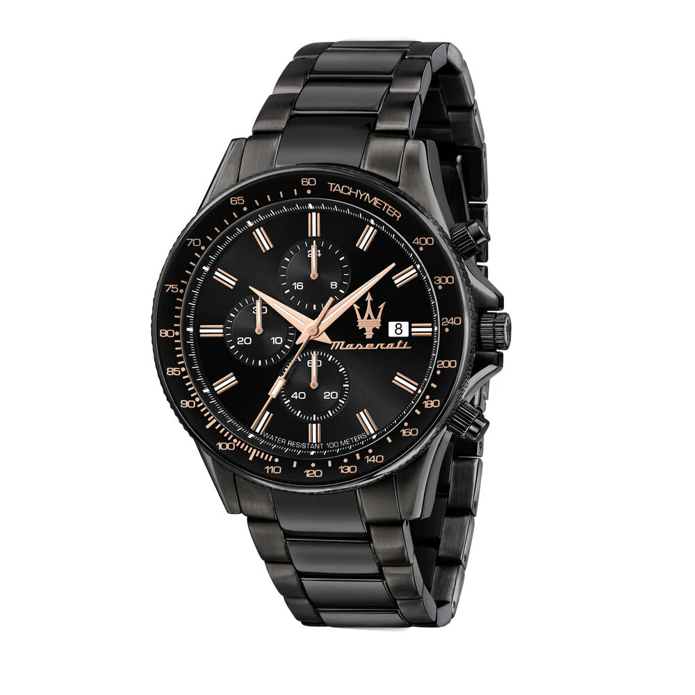 Maserati Men's Sfida Black Watch