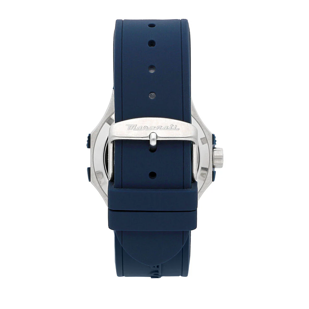 Maserati Potenza Auto Men's Silver Watch - Image 3