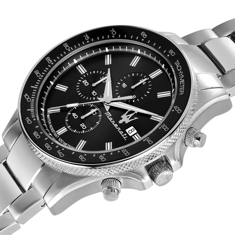 Maserati Sfida Black Men's Watch - Image 7