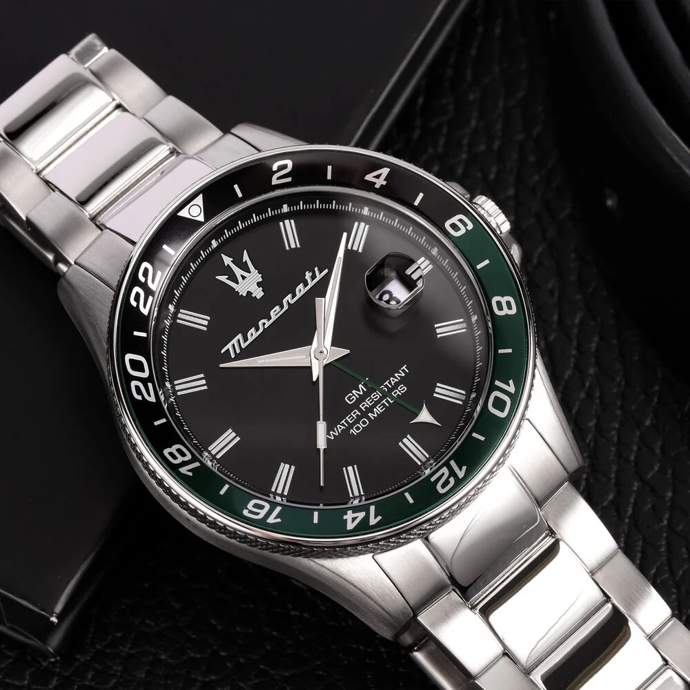 Maserati Sfida Men's Silver Watch - Image 6