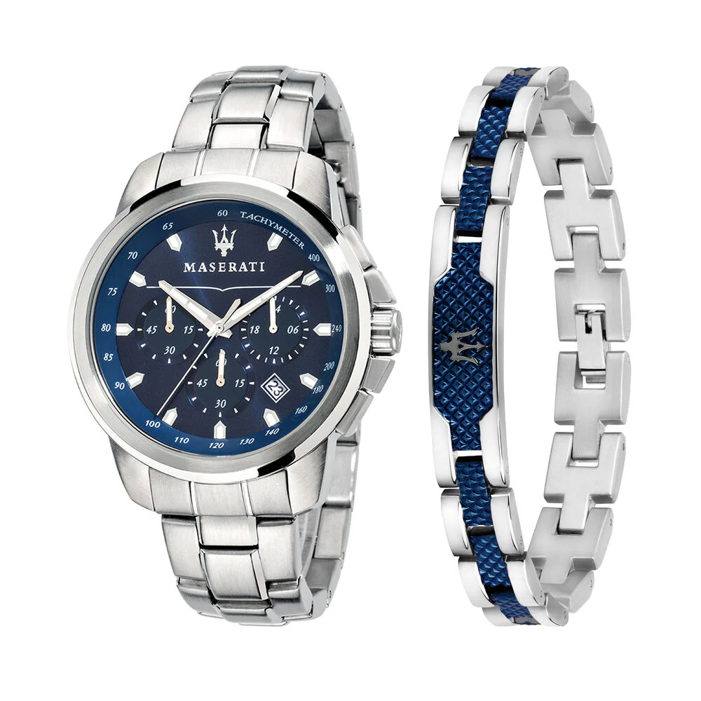 Maserati Successo Men's Blue Watch