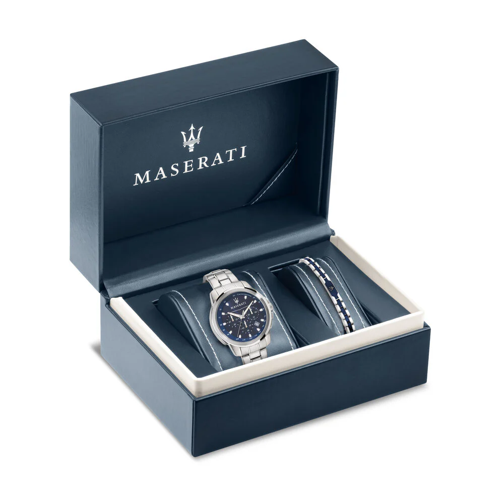 Maserati Successo Men's Blue Watch - Image 5