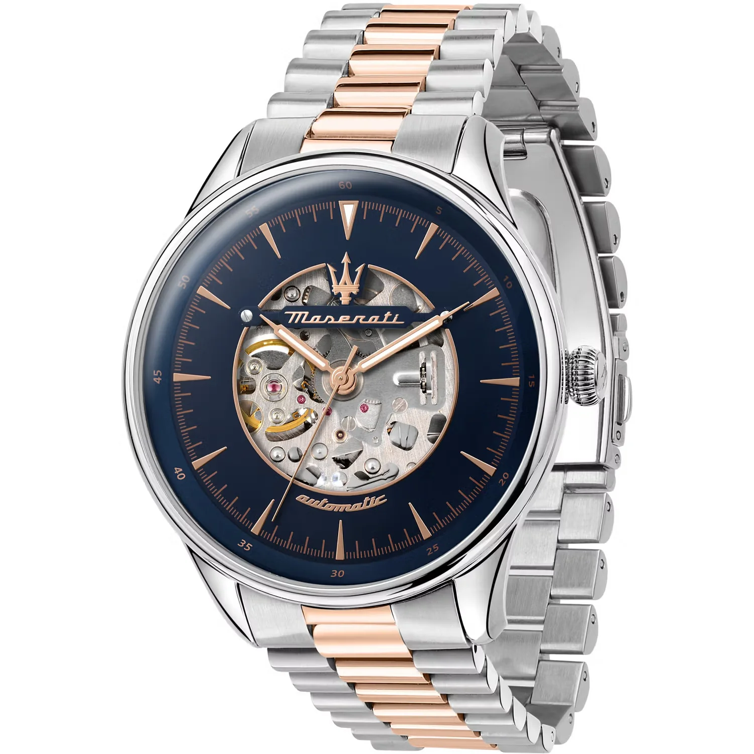 Maserati Tradizione Auto Two-Tone Men's Watch