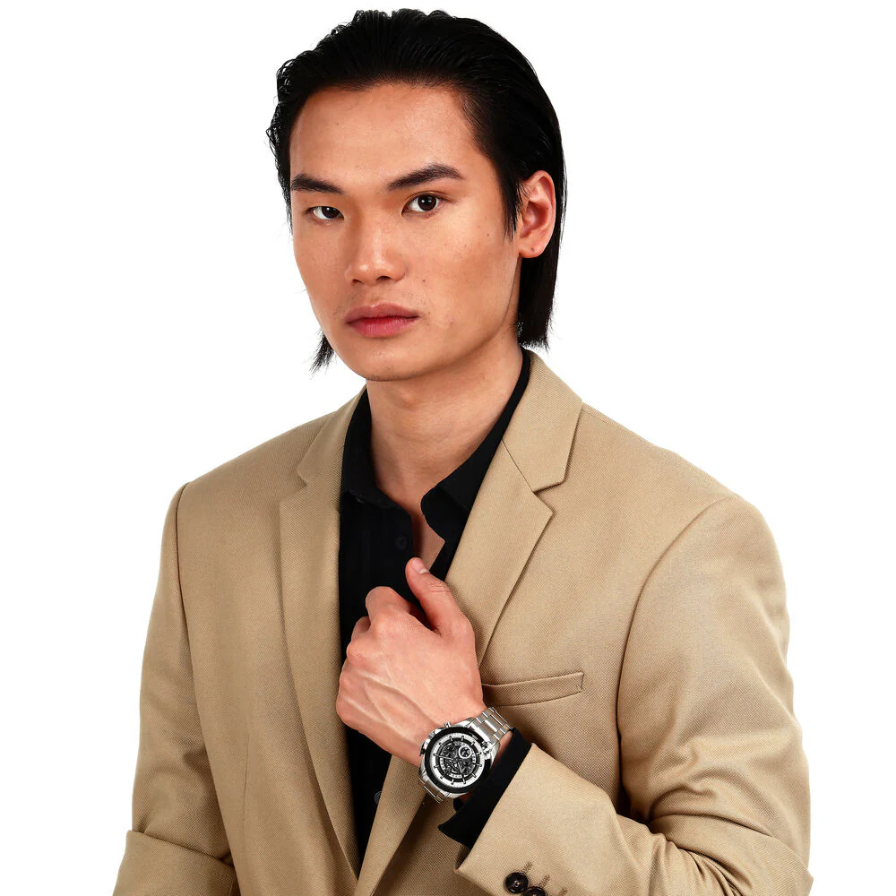 Maserati Traguardo Men's Black Watch - Image 5