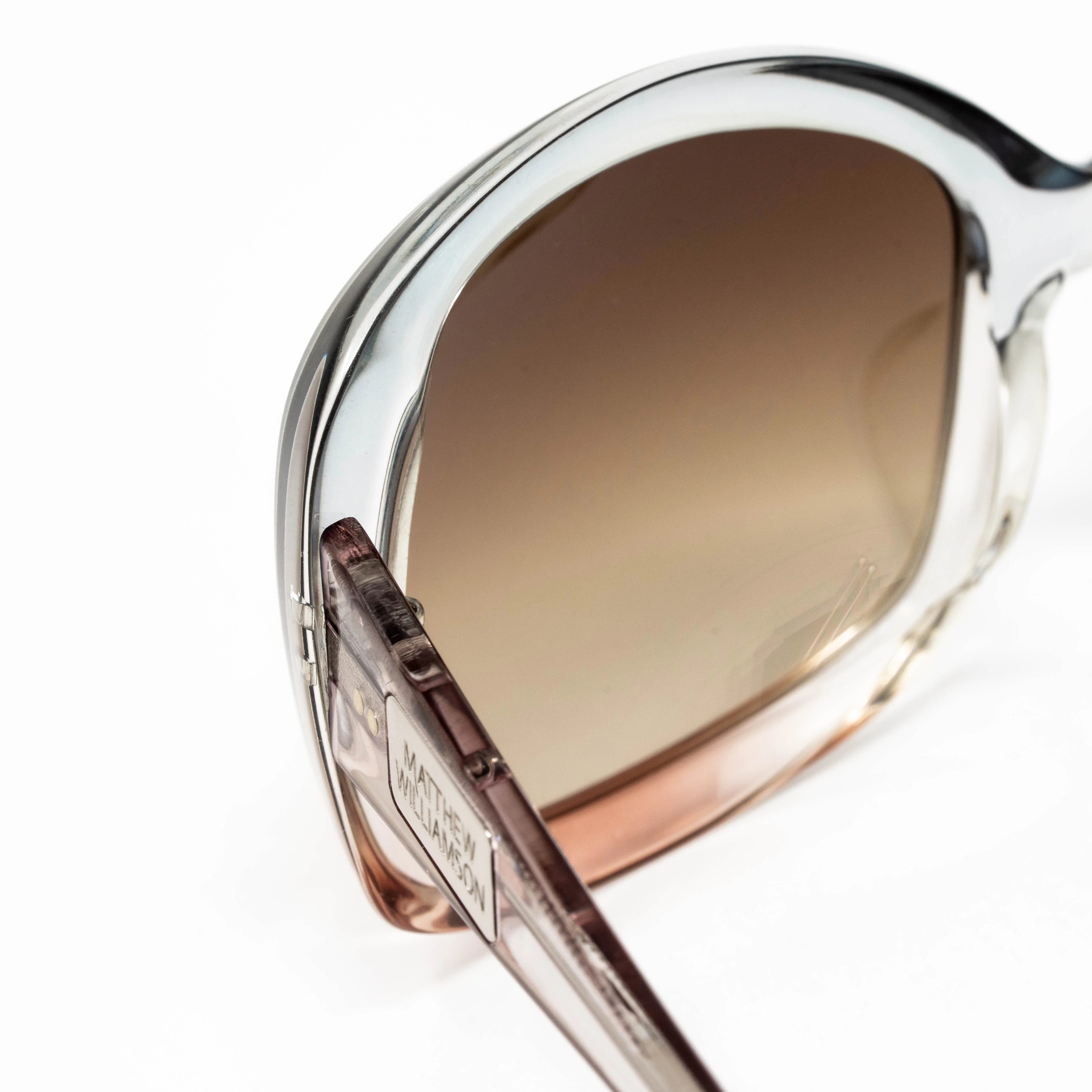 Matthew Williamson x Linda Farrow Clear Sunglasses - Image 4