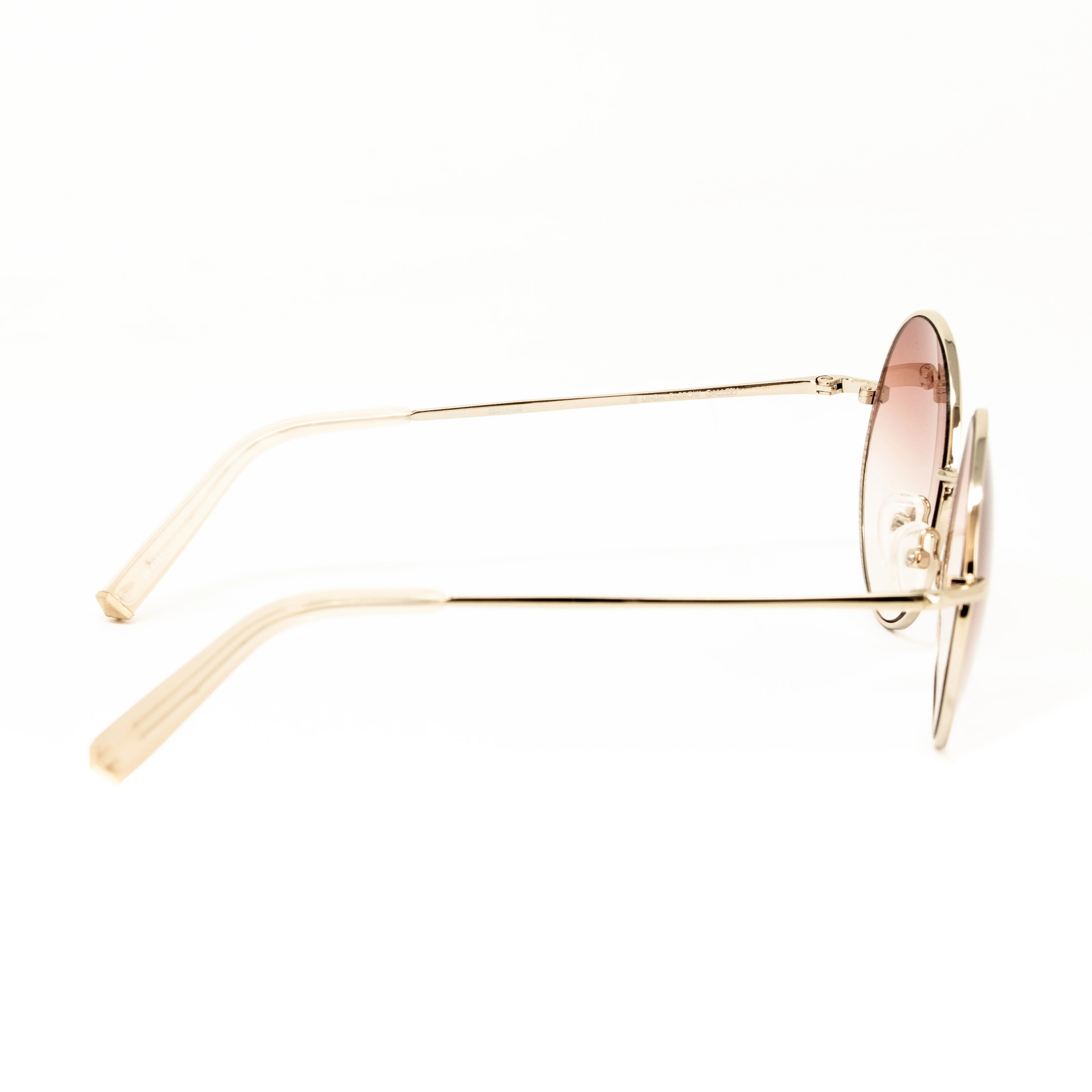 Matthew Williamson x Linda Farrow Gold Sunglasses - Image 3