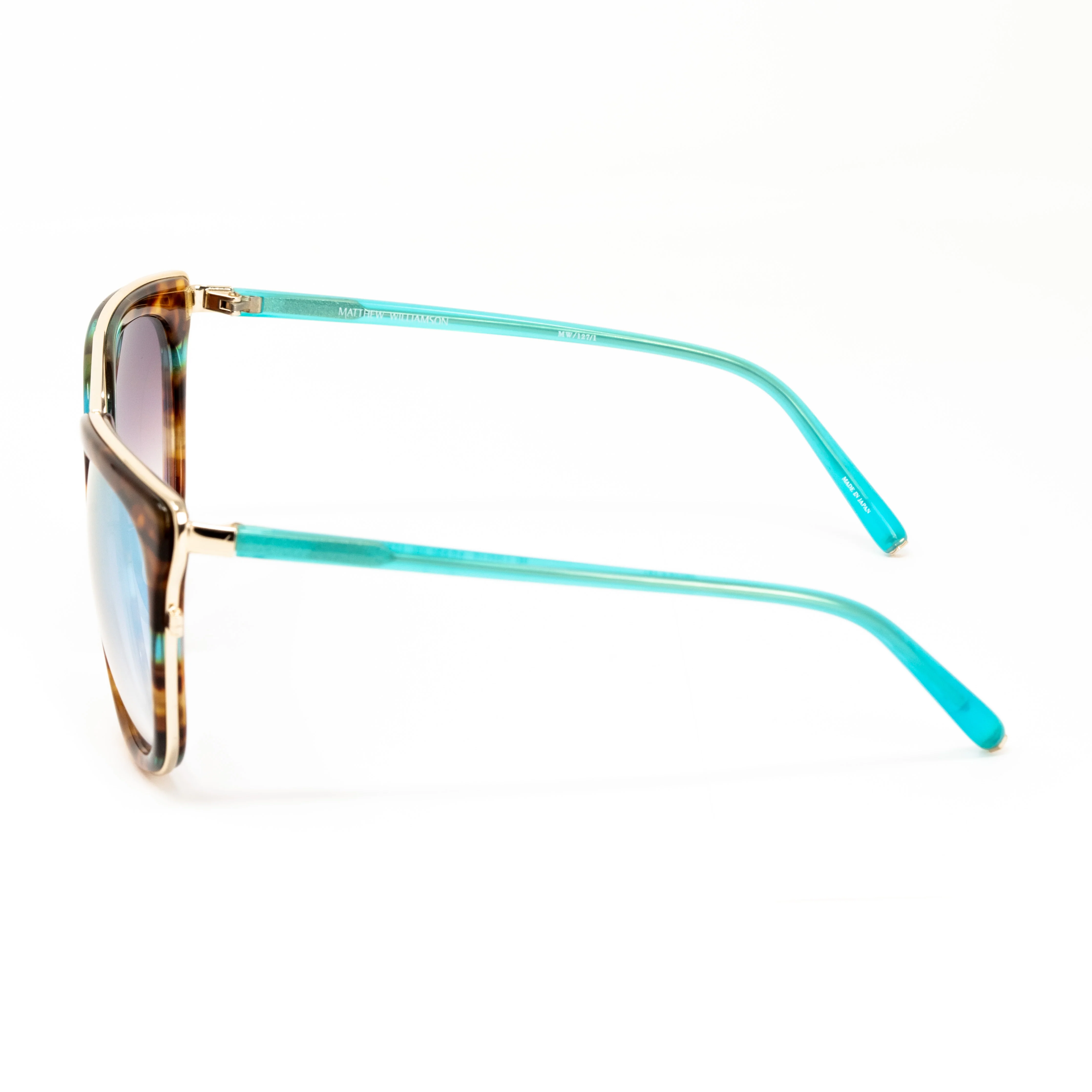 Matthew Williamson x Linda Farrow Blue Sunglasses - Image 2