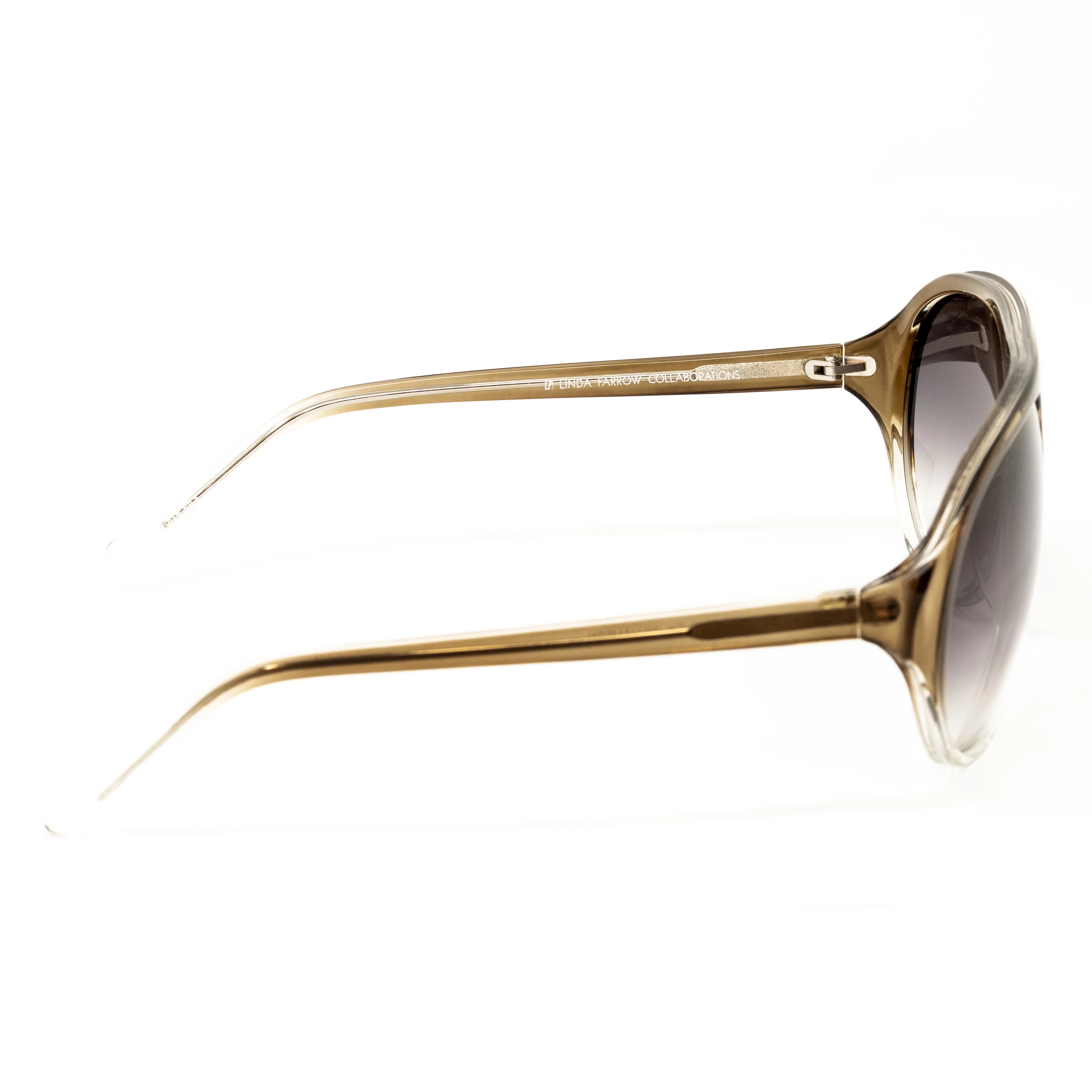 Matthew Williamson x Linda Farrow Brown Sunglasses - Image 3