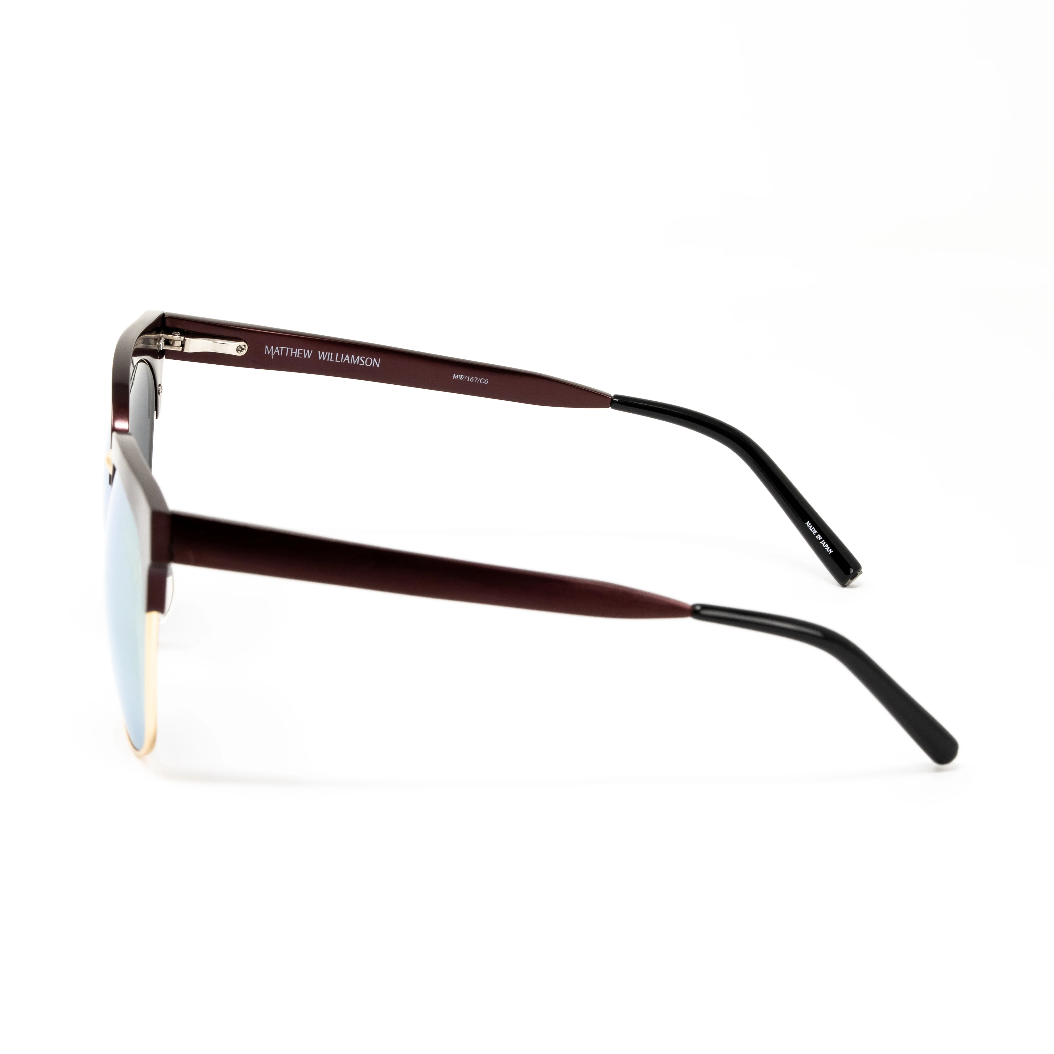 Matthew Williamson x Linda Farrow Brown Sunglasses - Image 2