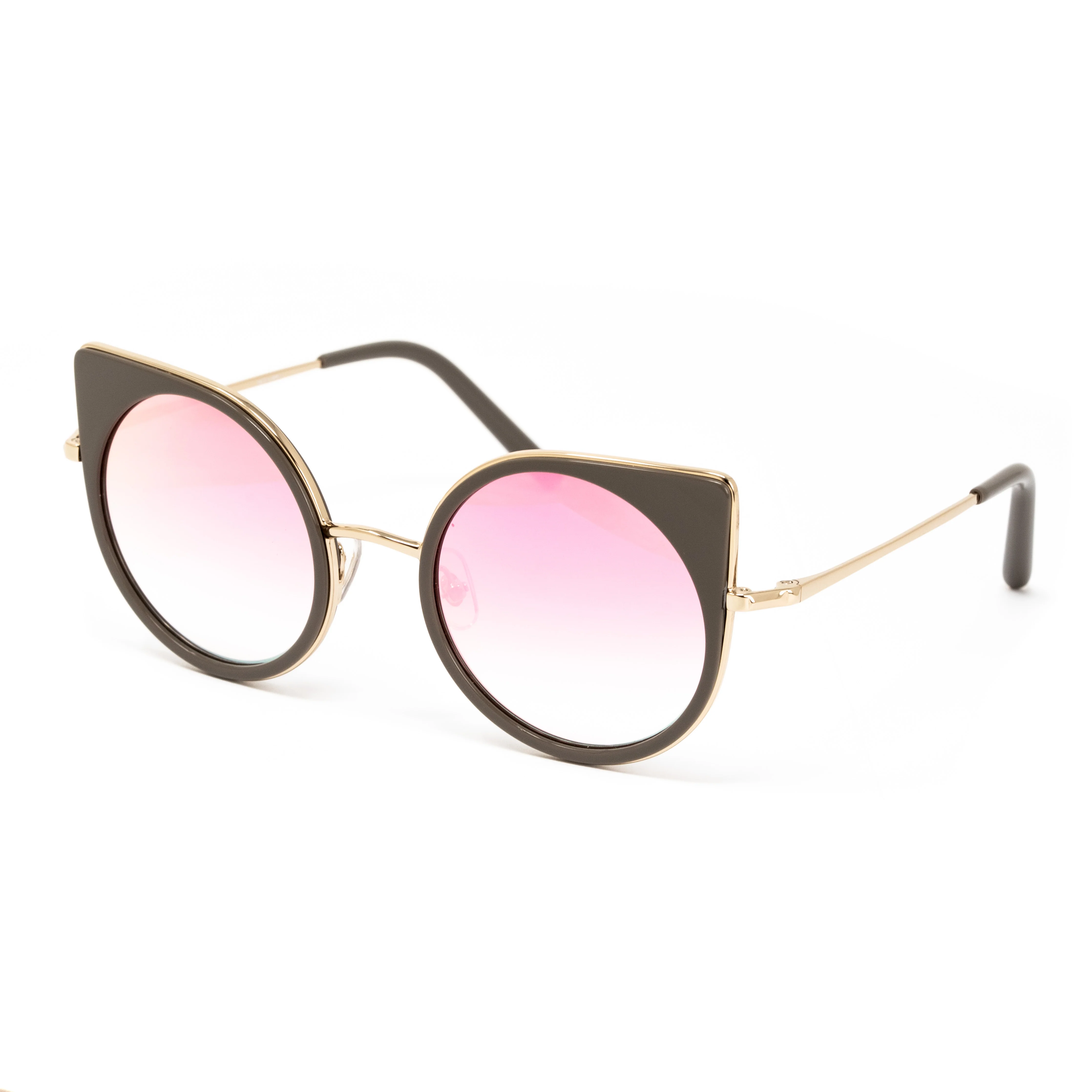 Matthew Williamson x Linda Farrow Brown Sunglasses