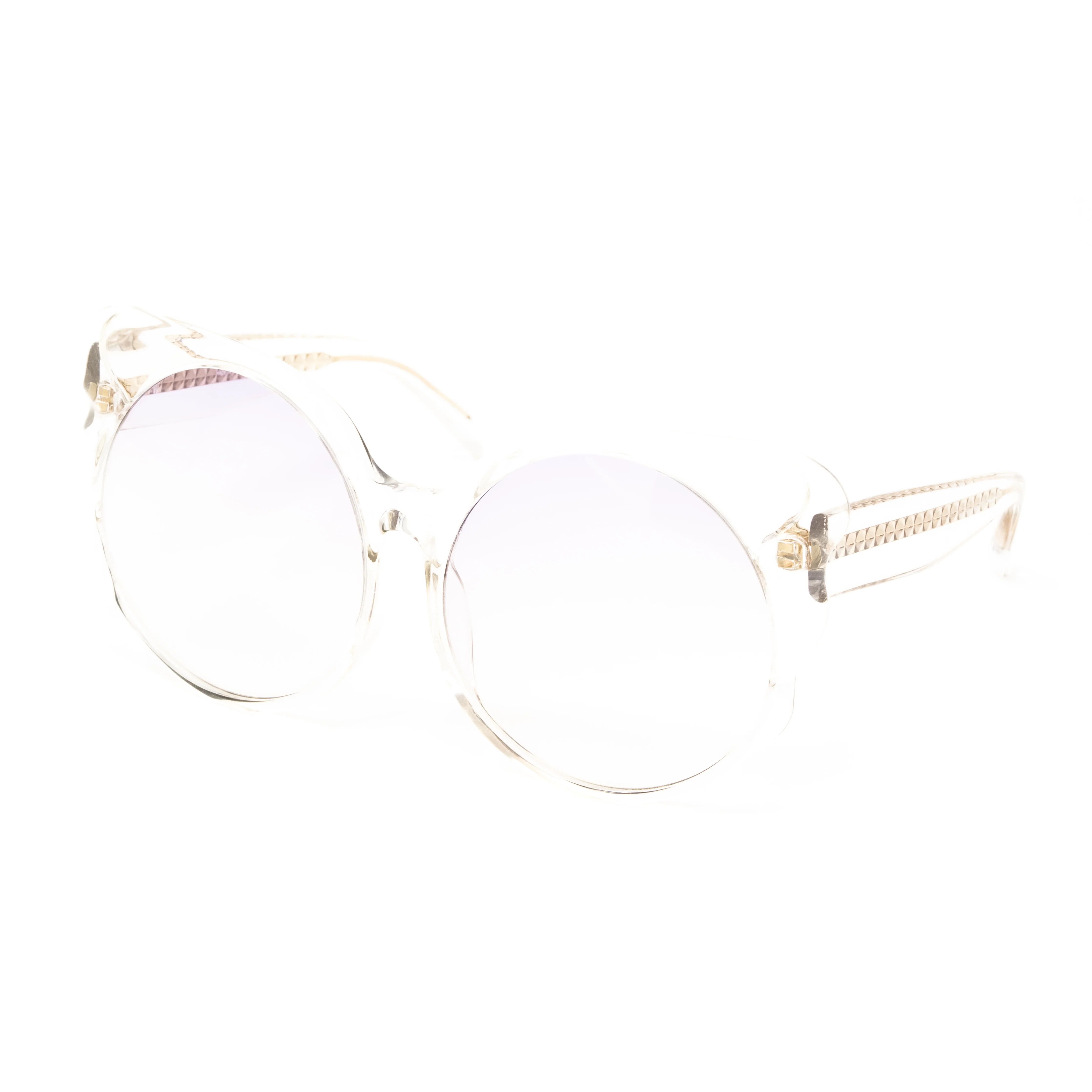Matthew Williamson x Linda Farrow Clear Sunglasses