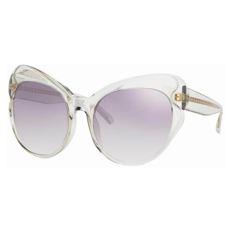 Matthew Williamson x Linda Farrow Purple Sunglasses