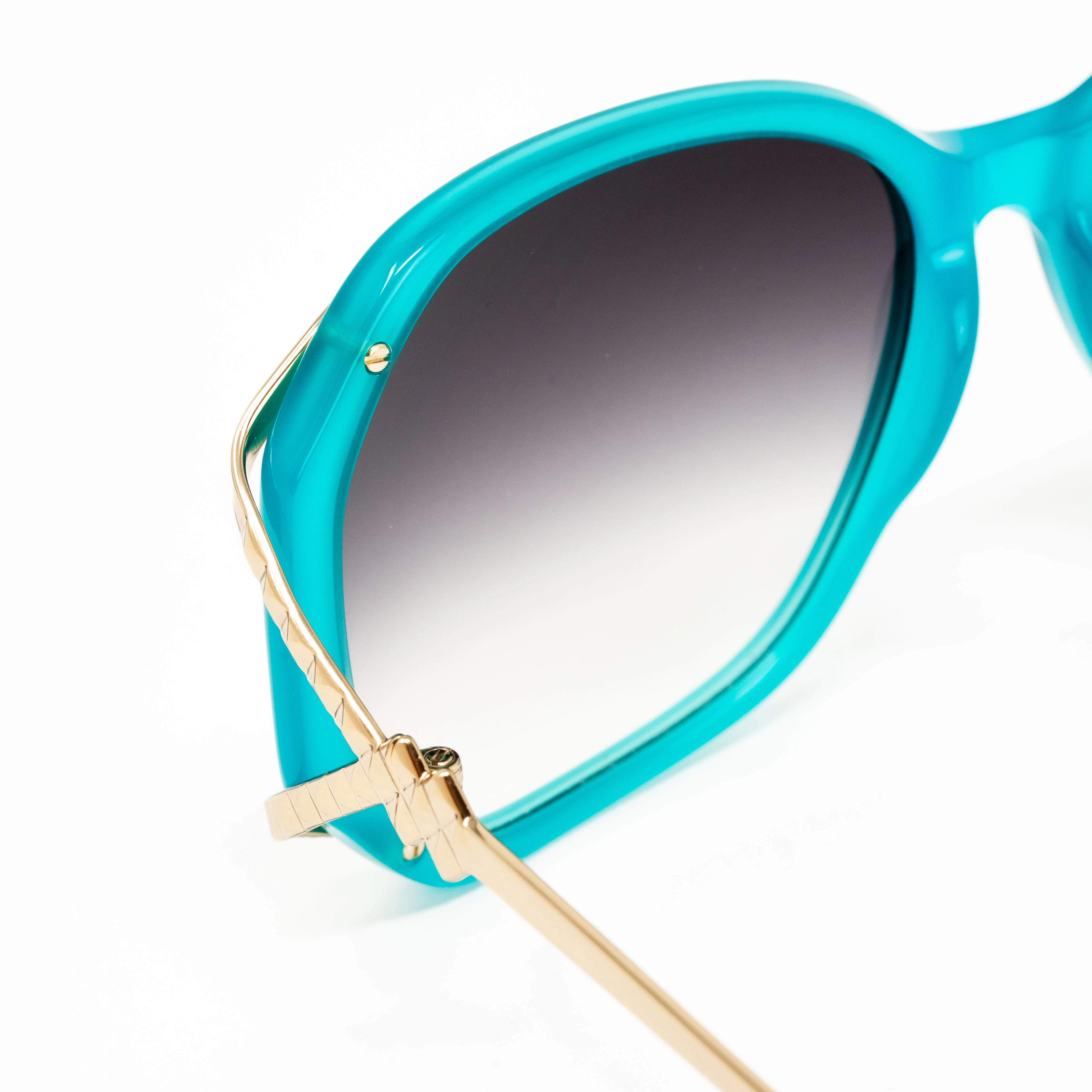 Matthew Williamson x Linda Farrow Blue Sunglasses - Image 4